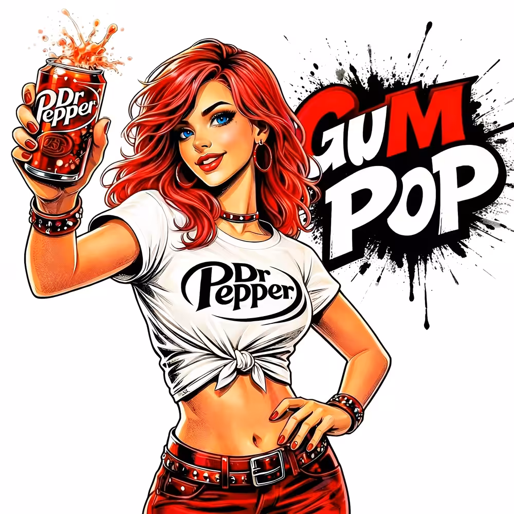 GUM POP 022 - Dr Pepper Pop Queen