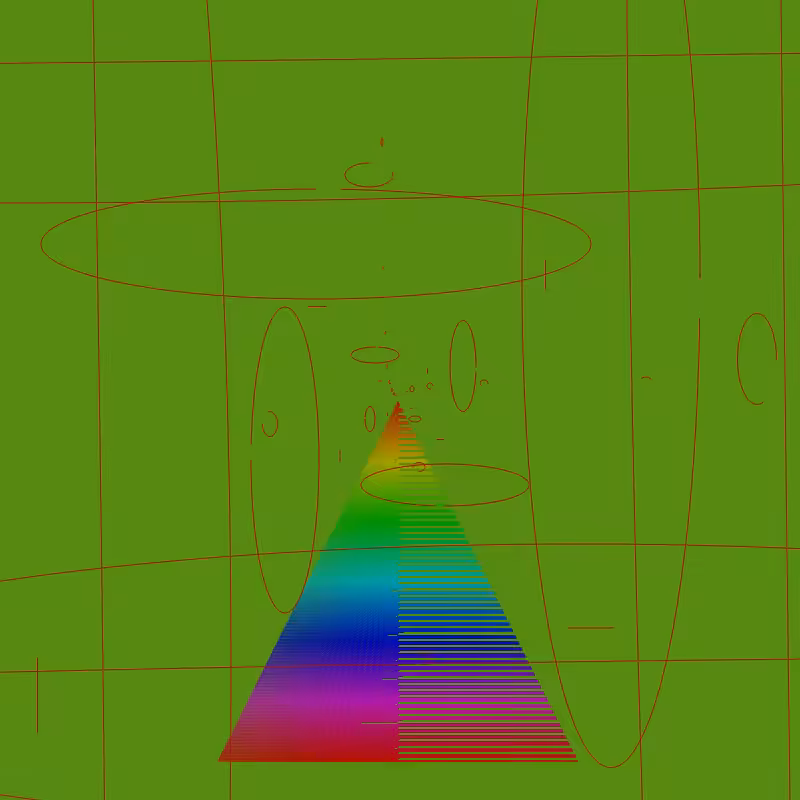 Fibonacci Rainbow Spirals v2.1 var5 #4