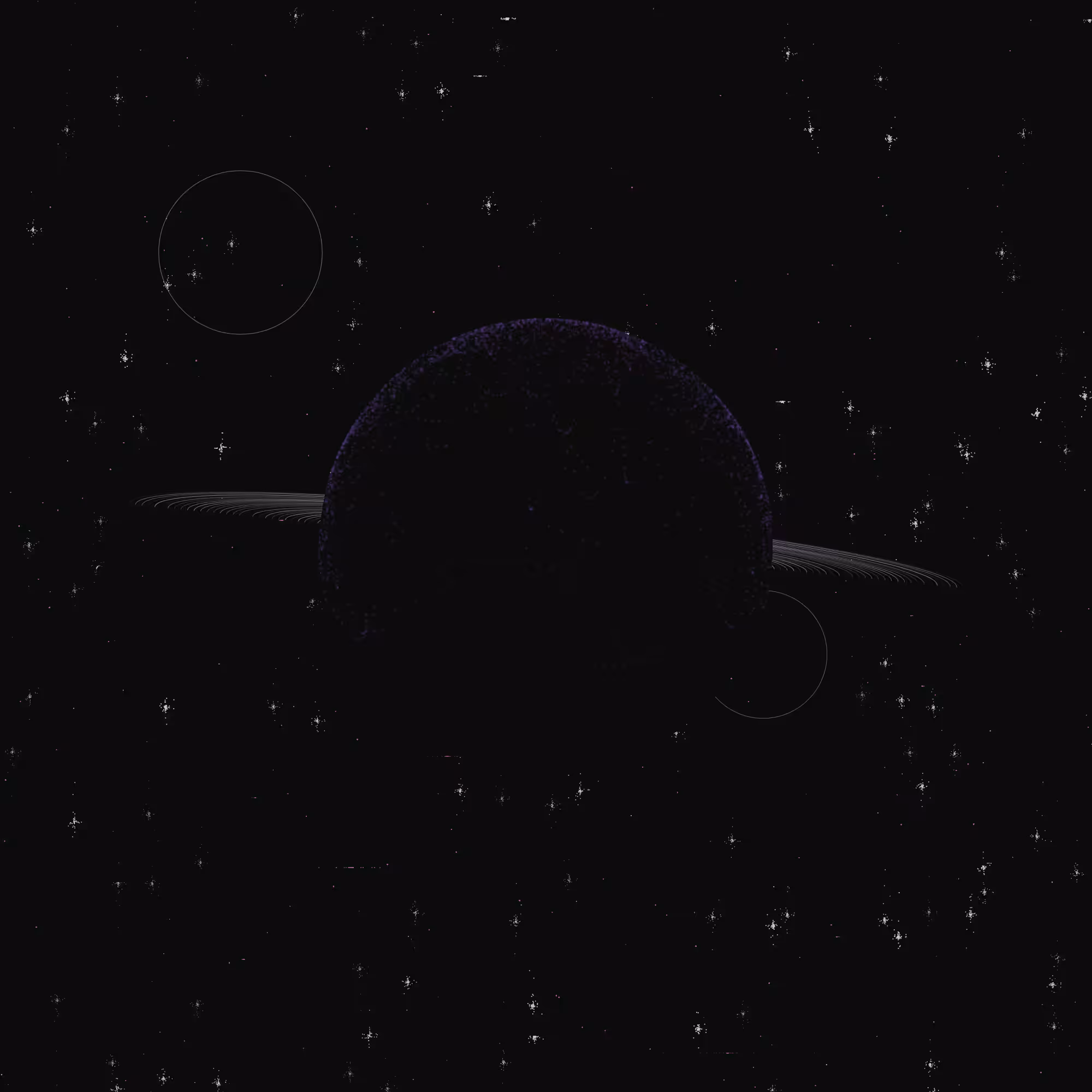 Planet D2 [Dust rings]