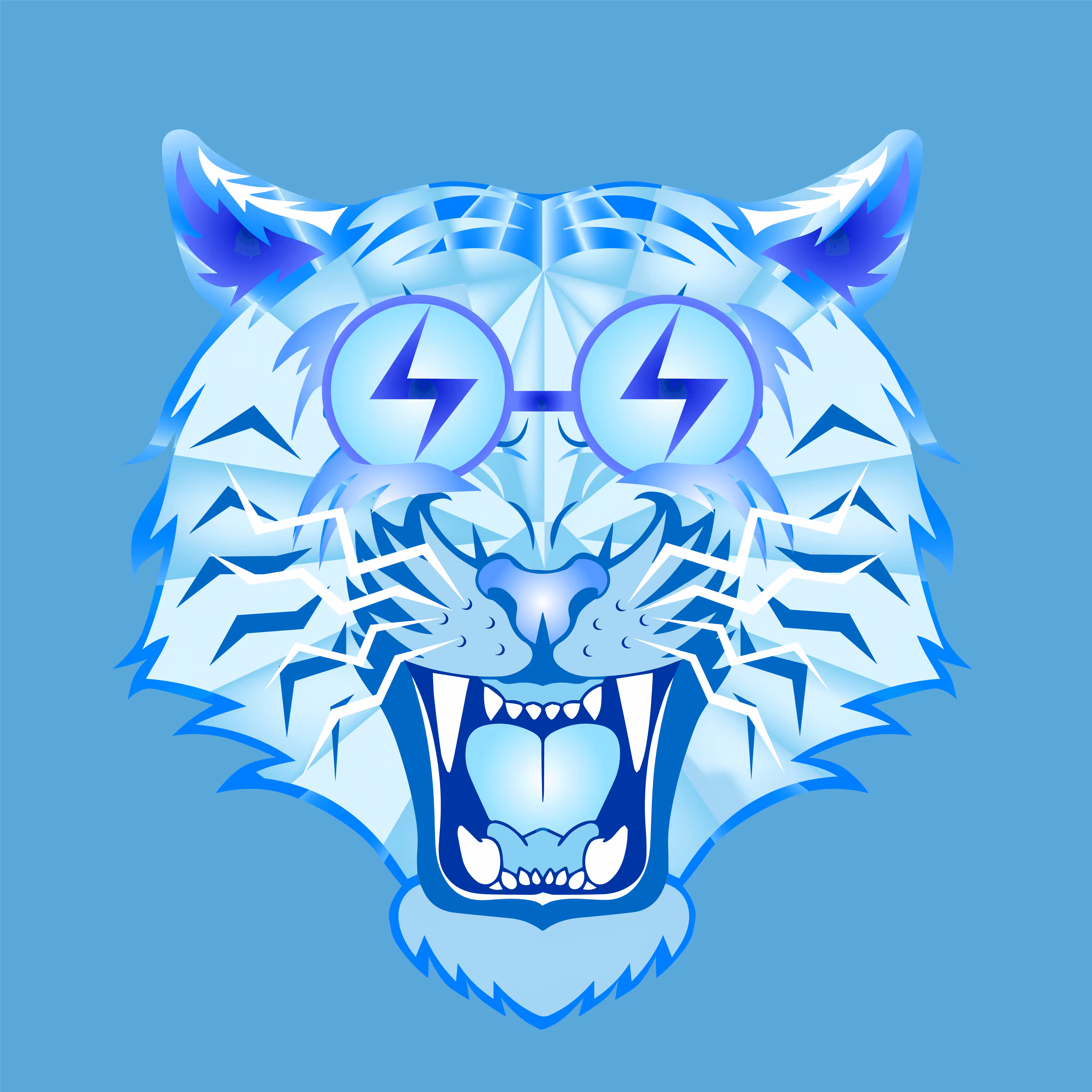 CryptoAnimals: CRYPTO TIGER FACE #22