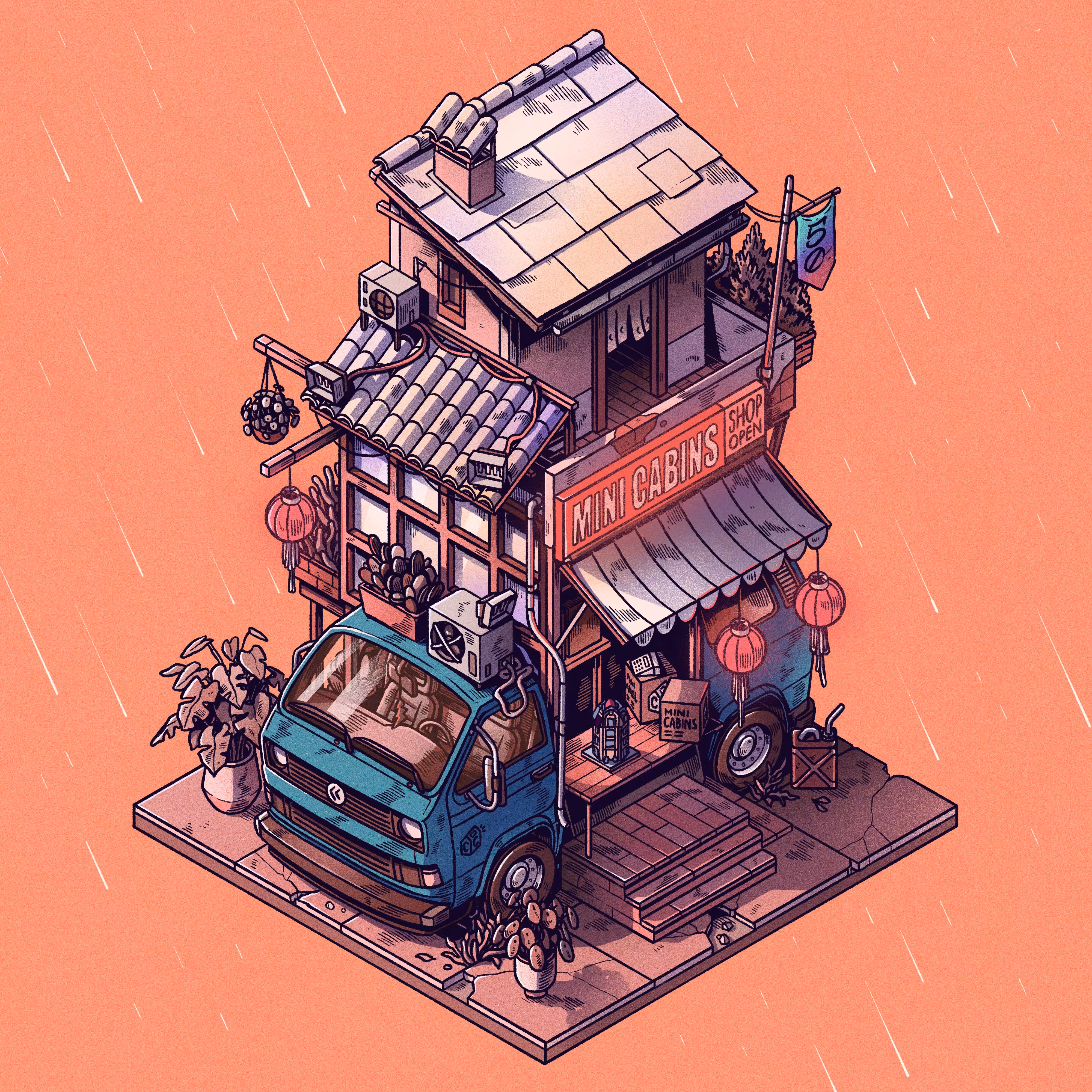 Curious Cabins #50: Caravan #655