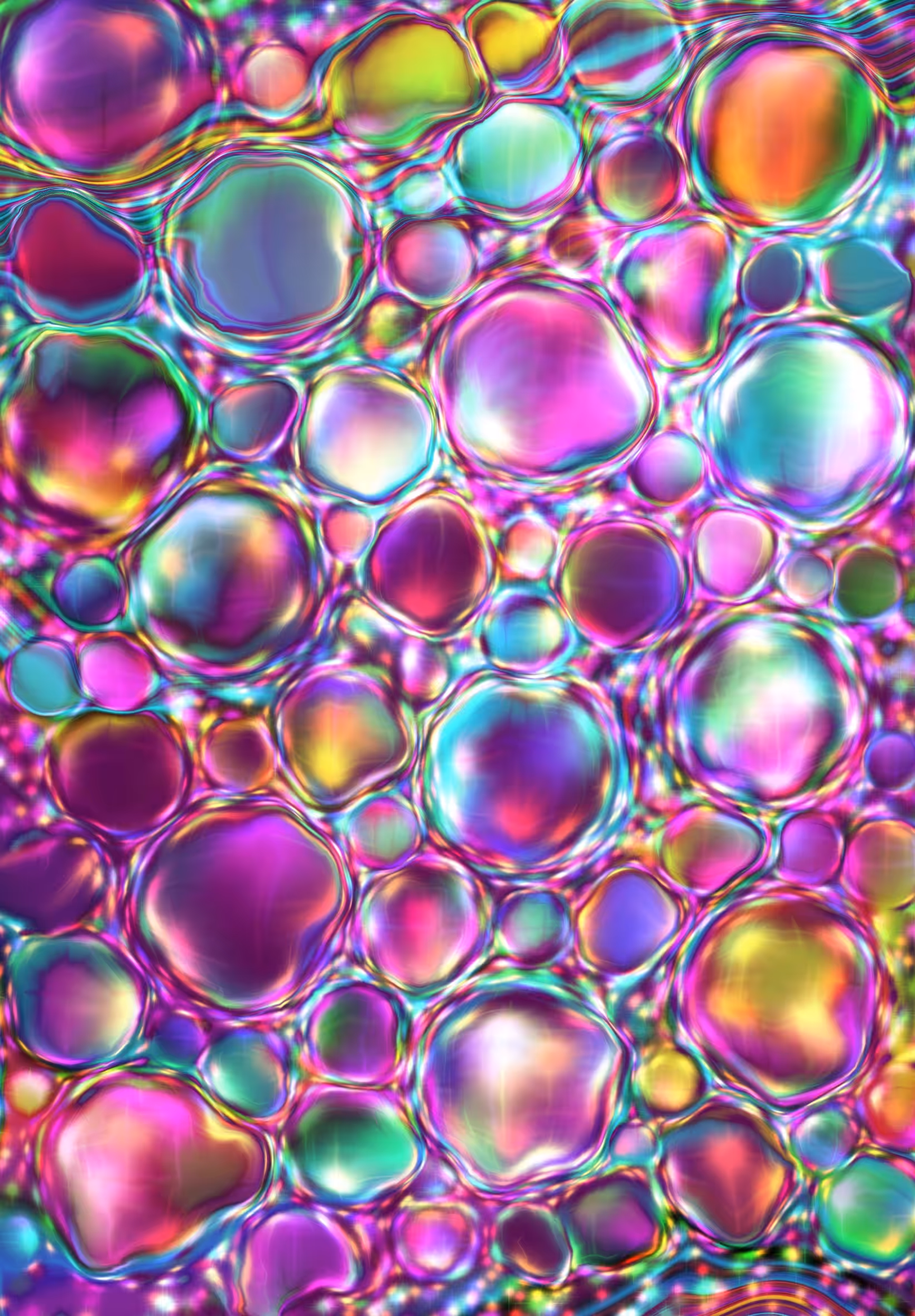 Rainbow Pebbles 