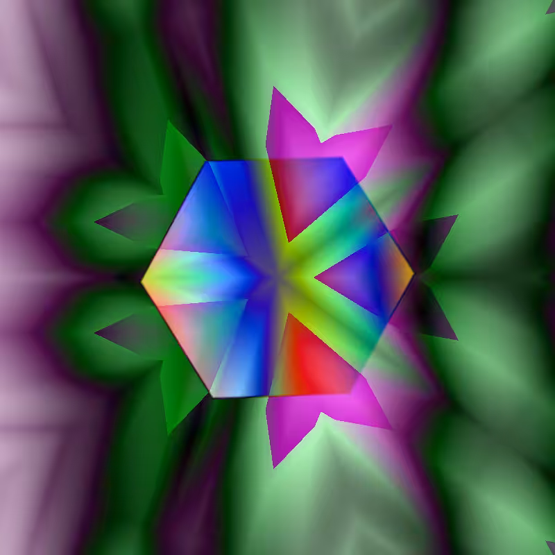 Multiple Colorful Shapes #6