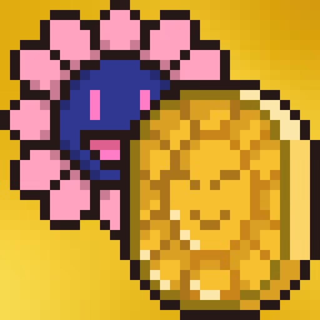 Murakami.Flowers Coin: Murakami Lucky Coin #2126