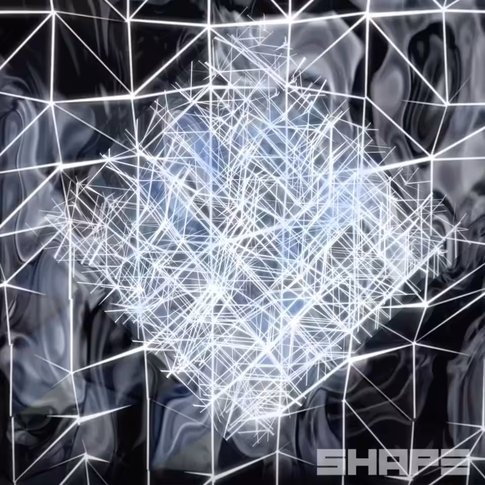 #100 different shapes: #003 - Diamond Ice