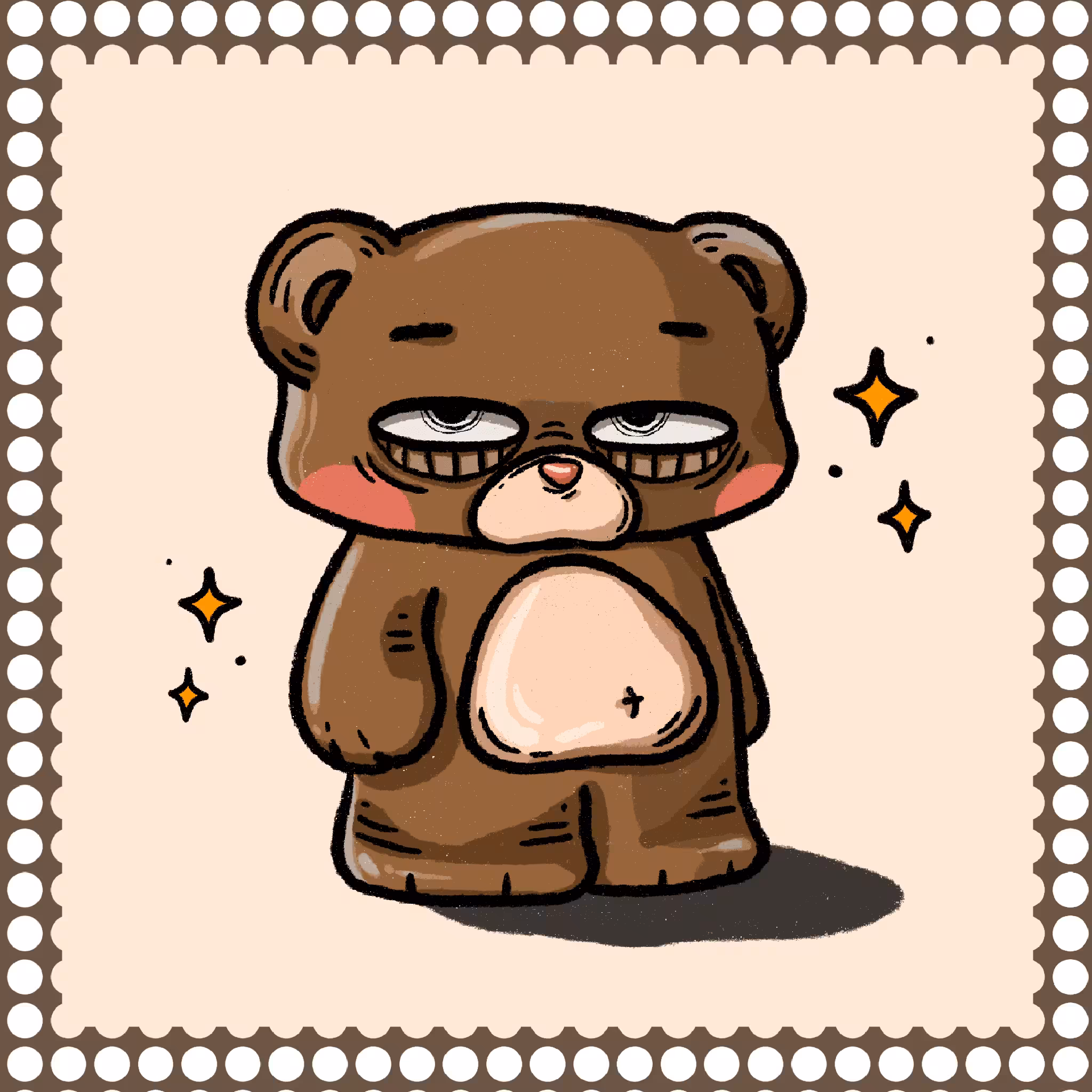 sleepless beary be #000 | original