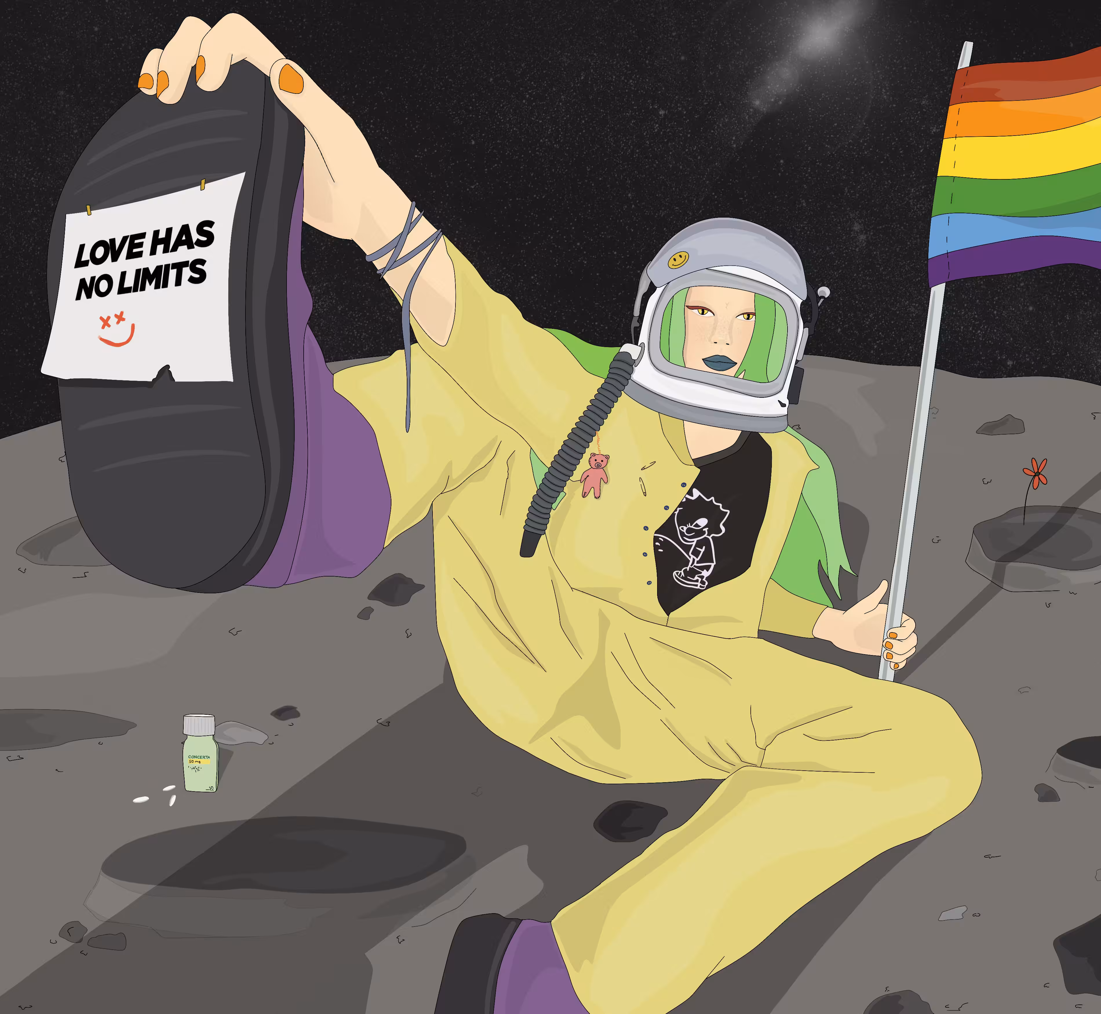to the moon