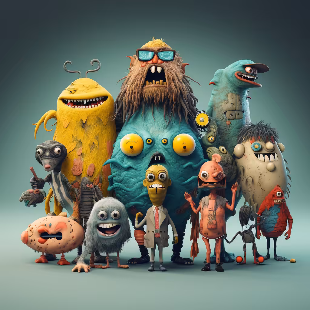 #10 Weirdos Family Portraits