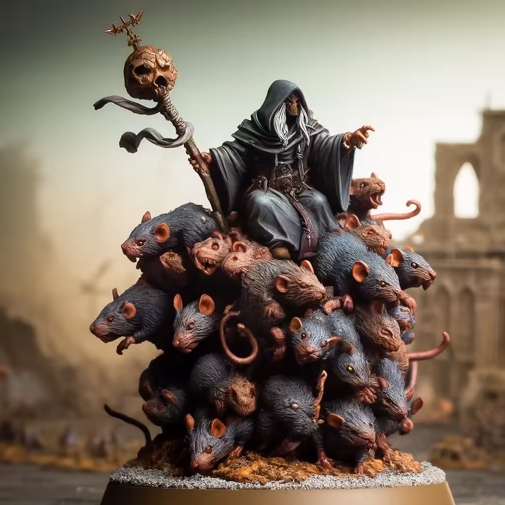 WAR OF THE FAE REALMS: Rat Priest Biomass Rider