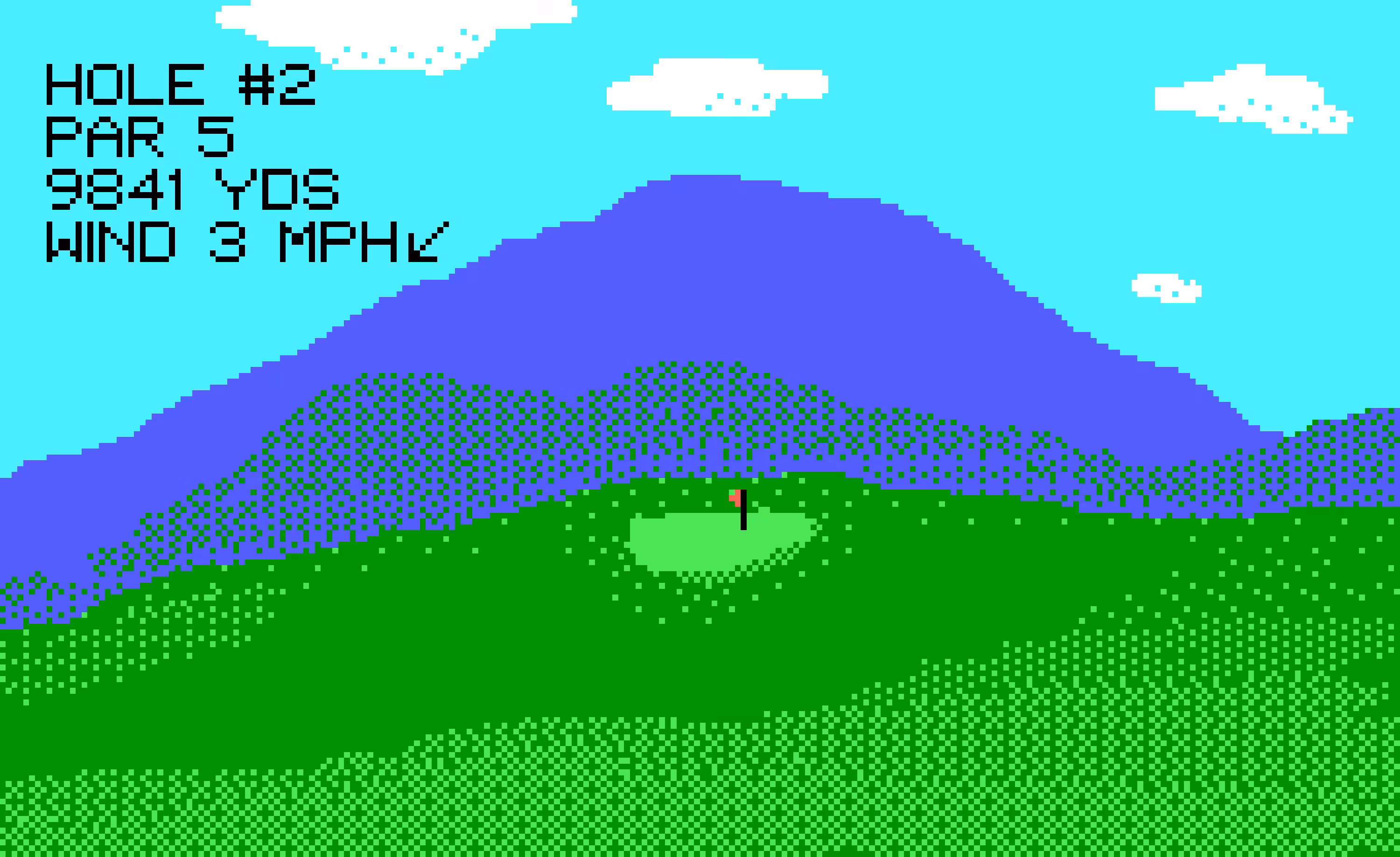 extreme golf 2000 hole 2
