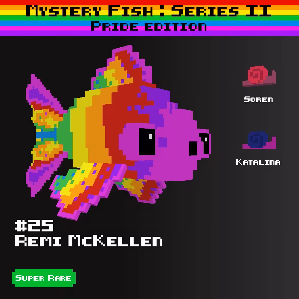 Remi McKellen :: Mystery Fish : Pride Edition #25