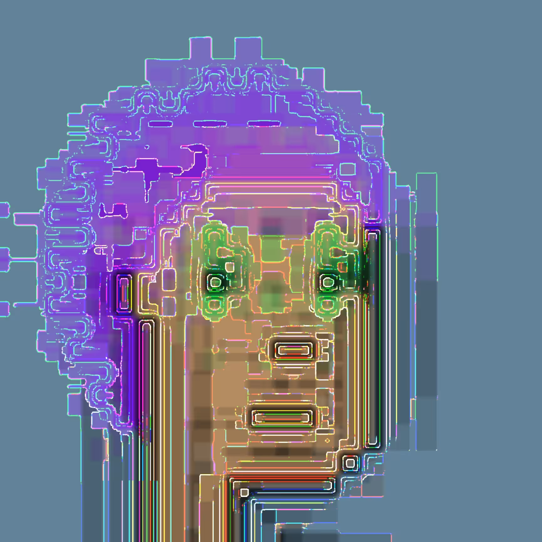 Pixel Neon Punk #023