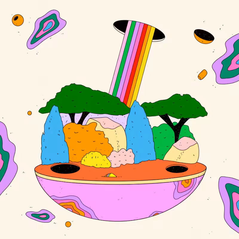🌈🌴🪐 #101