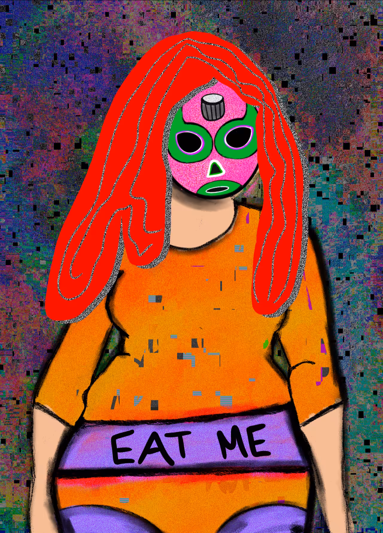 NFT luchadora #47