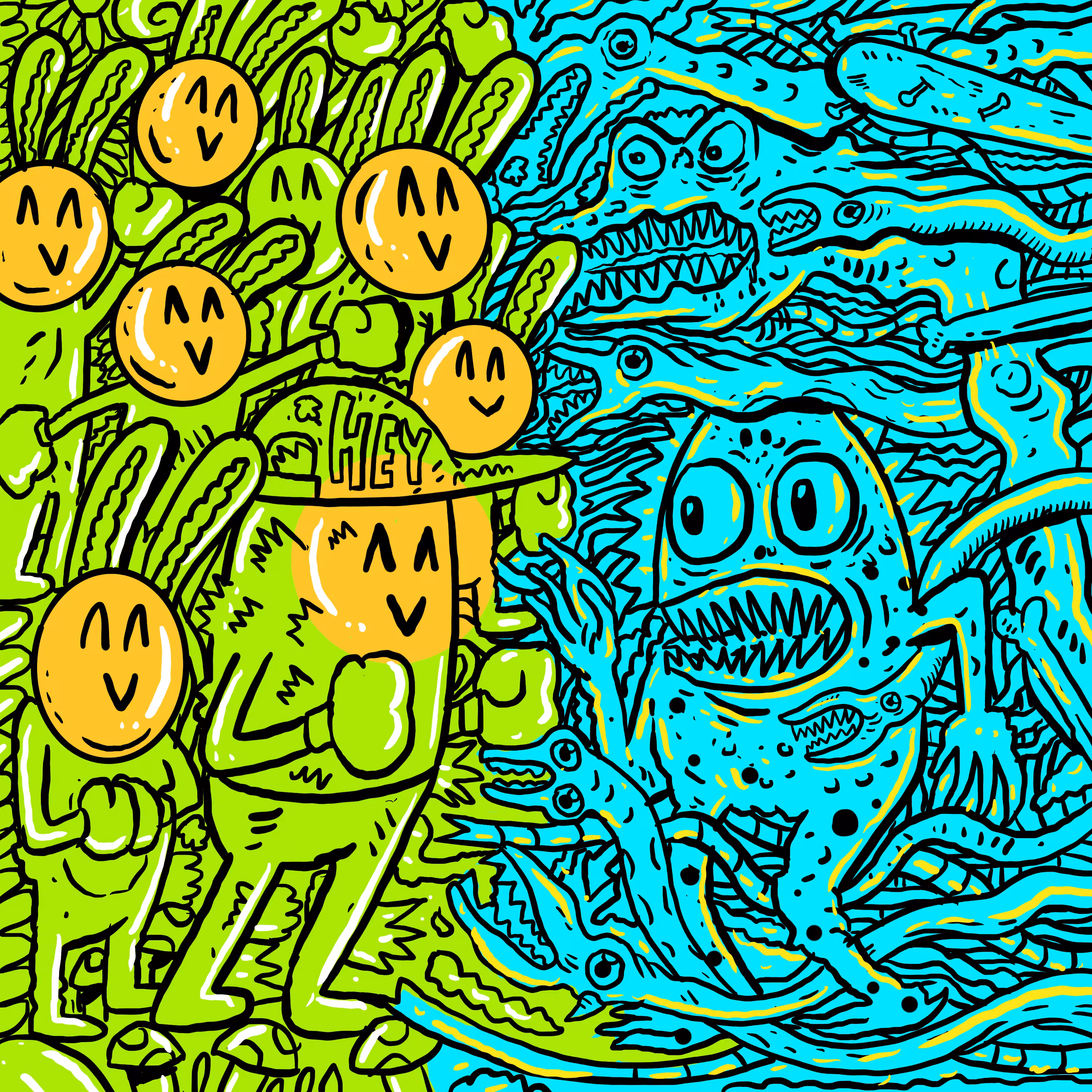 Dooodle: Emojis vs Monsters