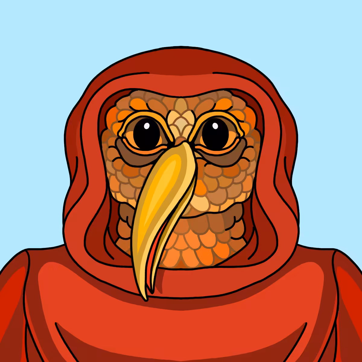 |Hedz| Birdface Hoodbird