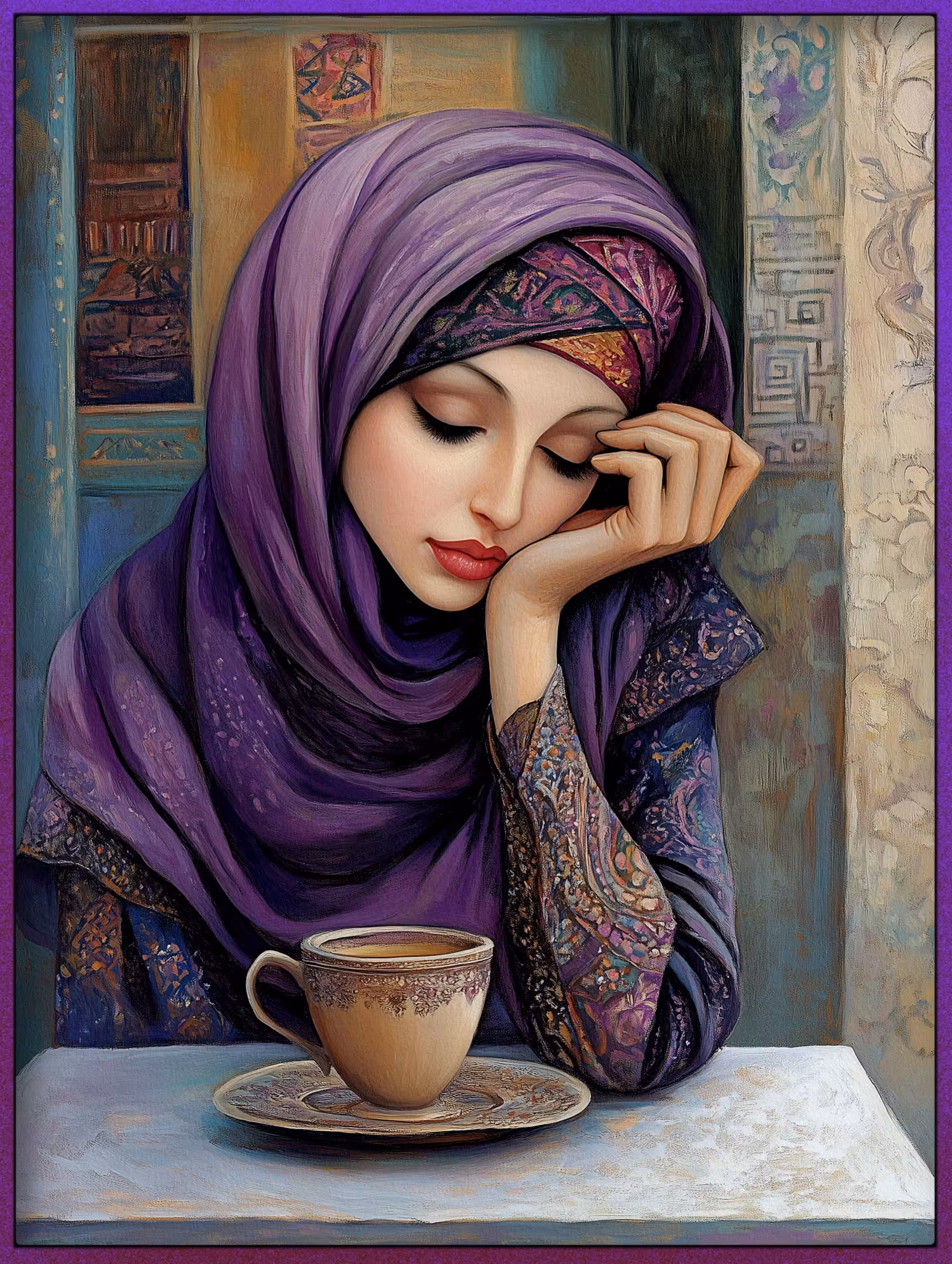 Portraits in Purple - Mira