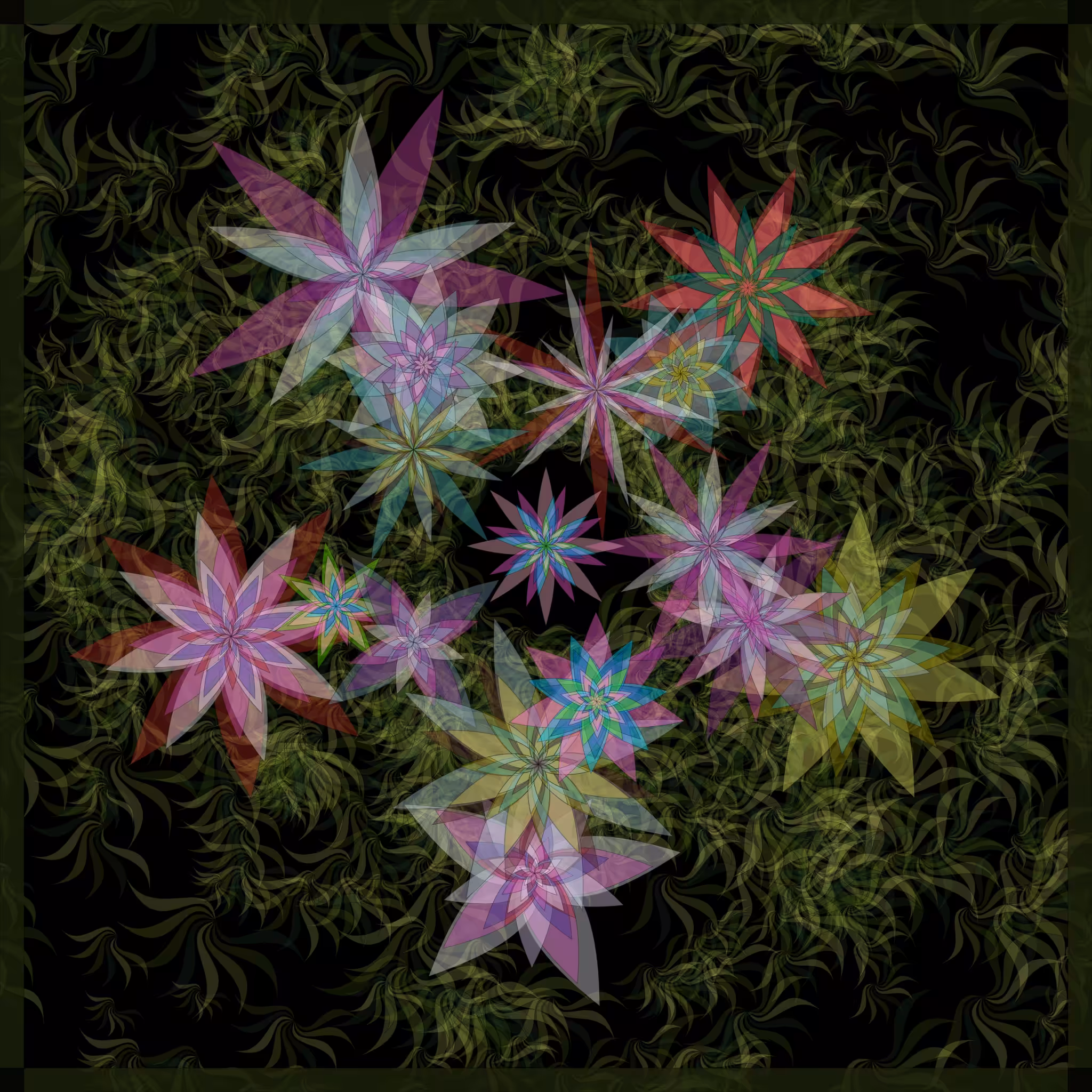 Bezier Garden #20
