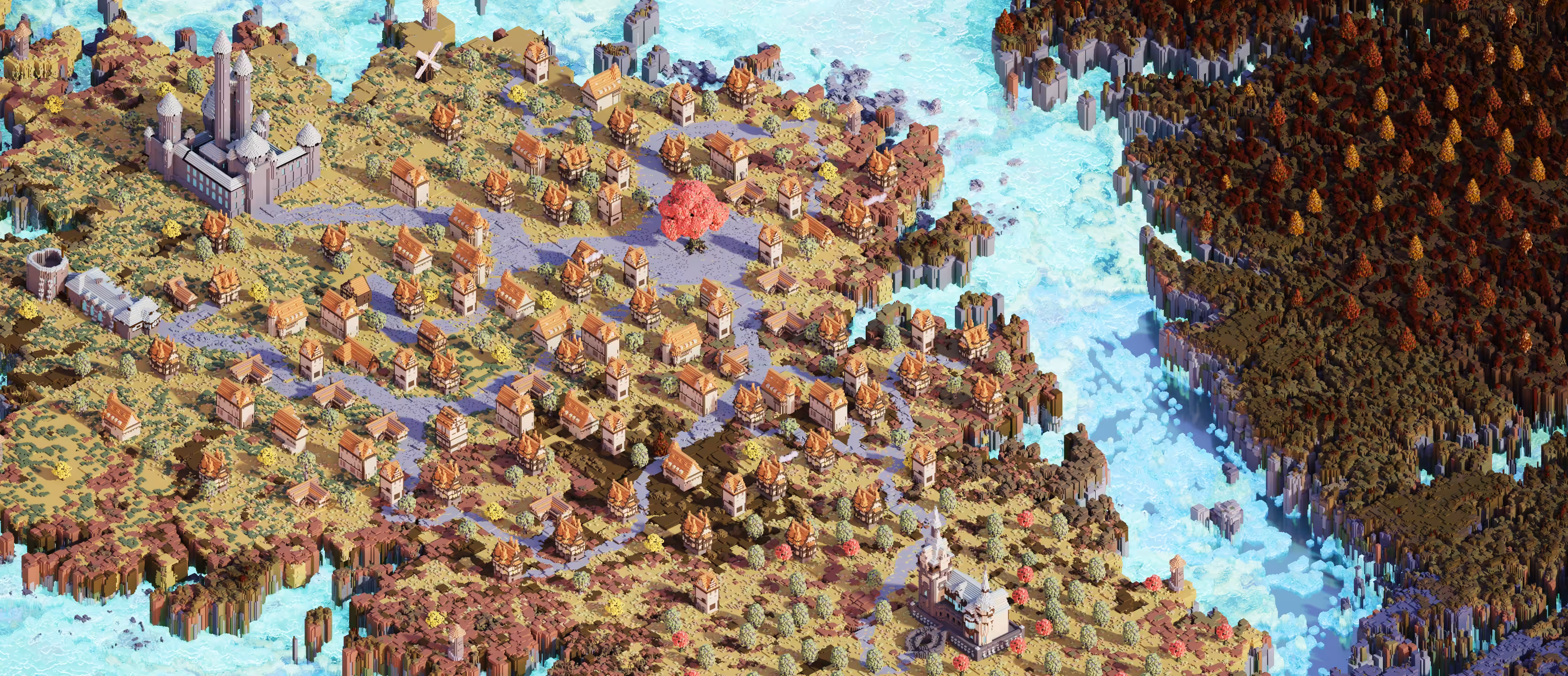 Little VoxTown - MagicaVoxel
