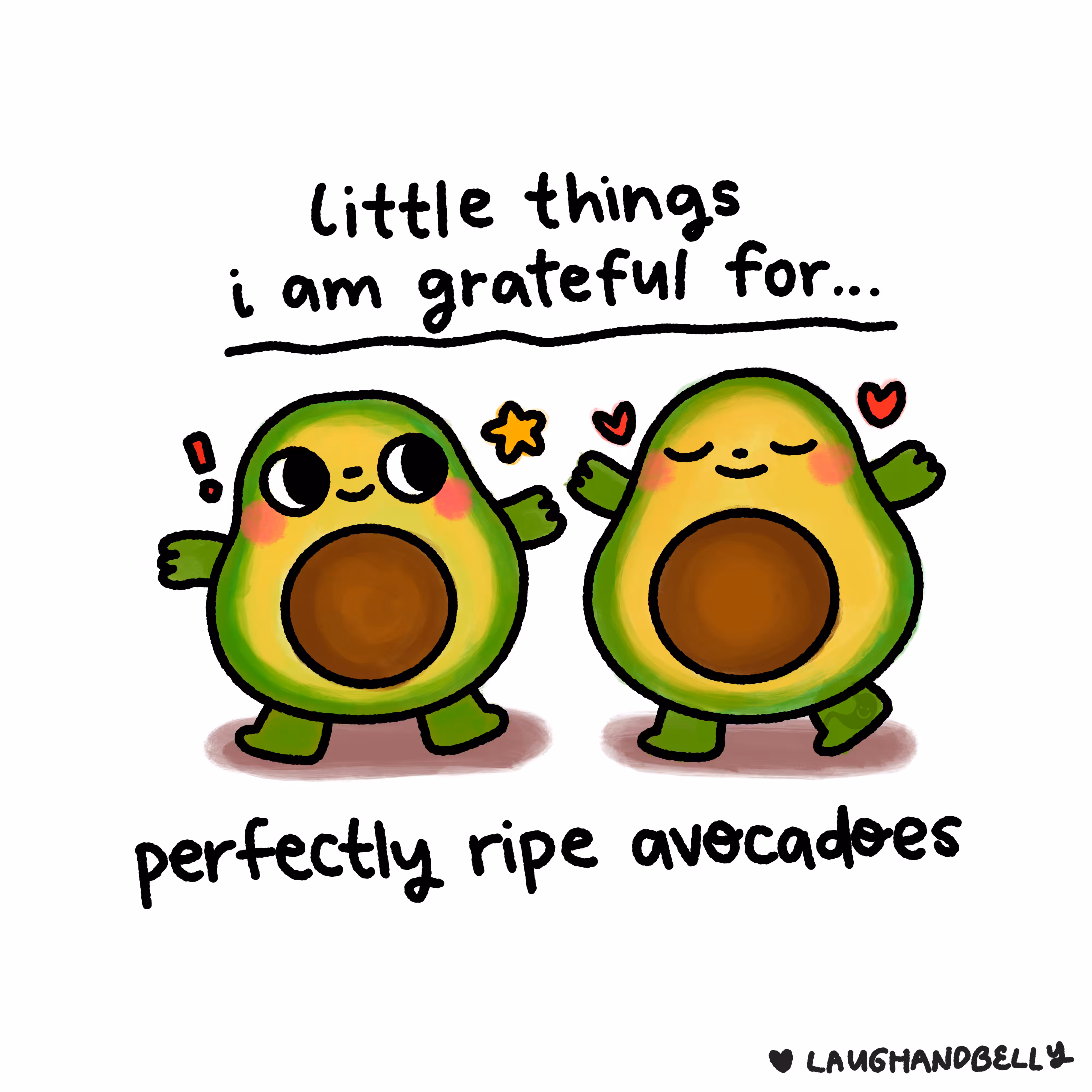 little things i am grateful for: Perfectly ripe avocadoes
