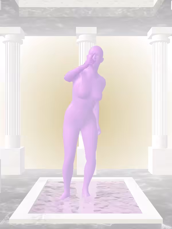 HeavenComputer: The Arguing Glossy Violet Woman #208