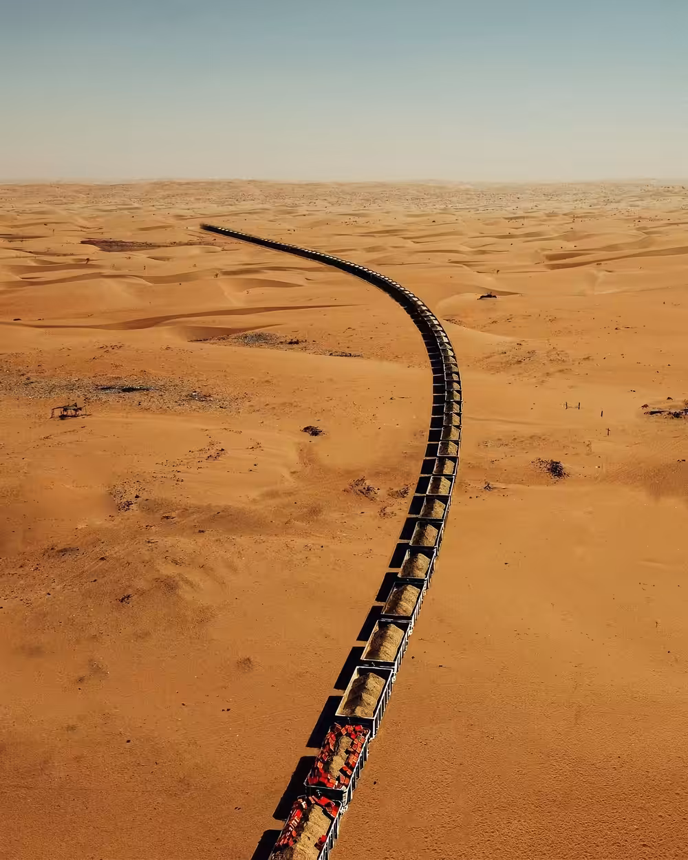 Backbone of the Sahara