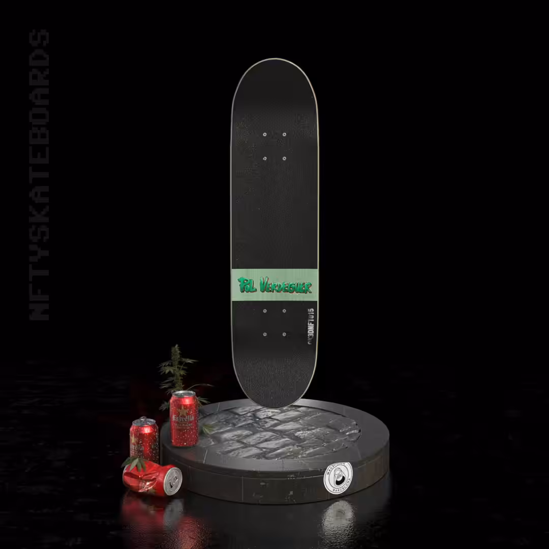 nftyskateboards NFT#015 - Pol Verdeguer "Anubis 420"
