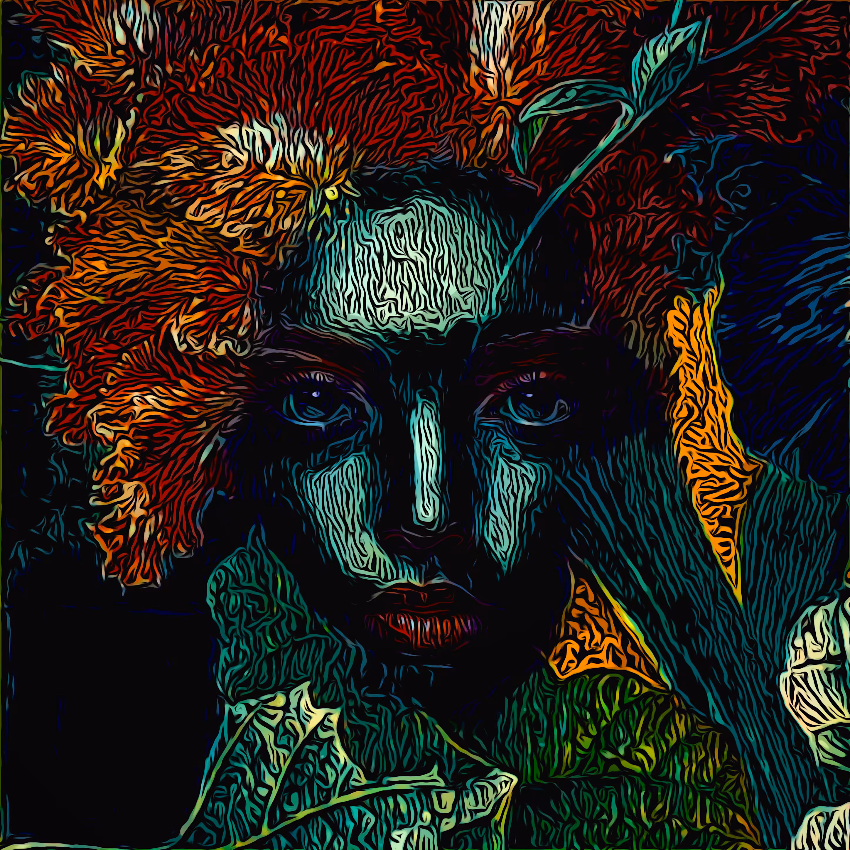 Zuzana Breznanikova Art (Featured collection): "Soulful Depths"  1/1