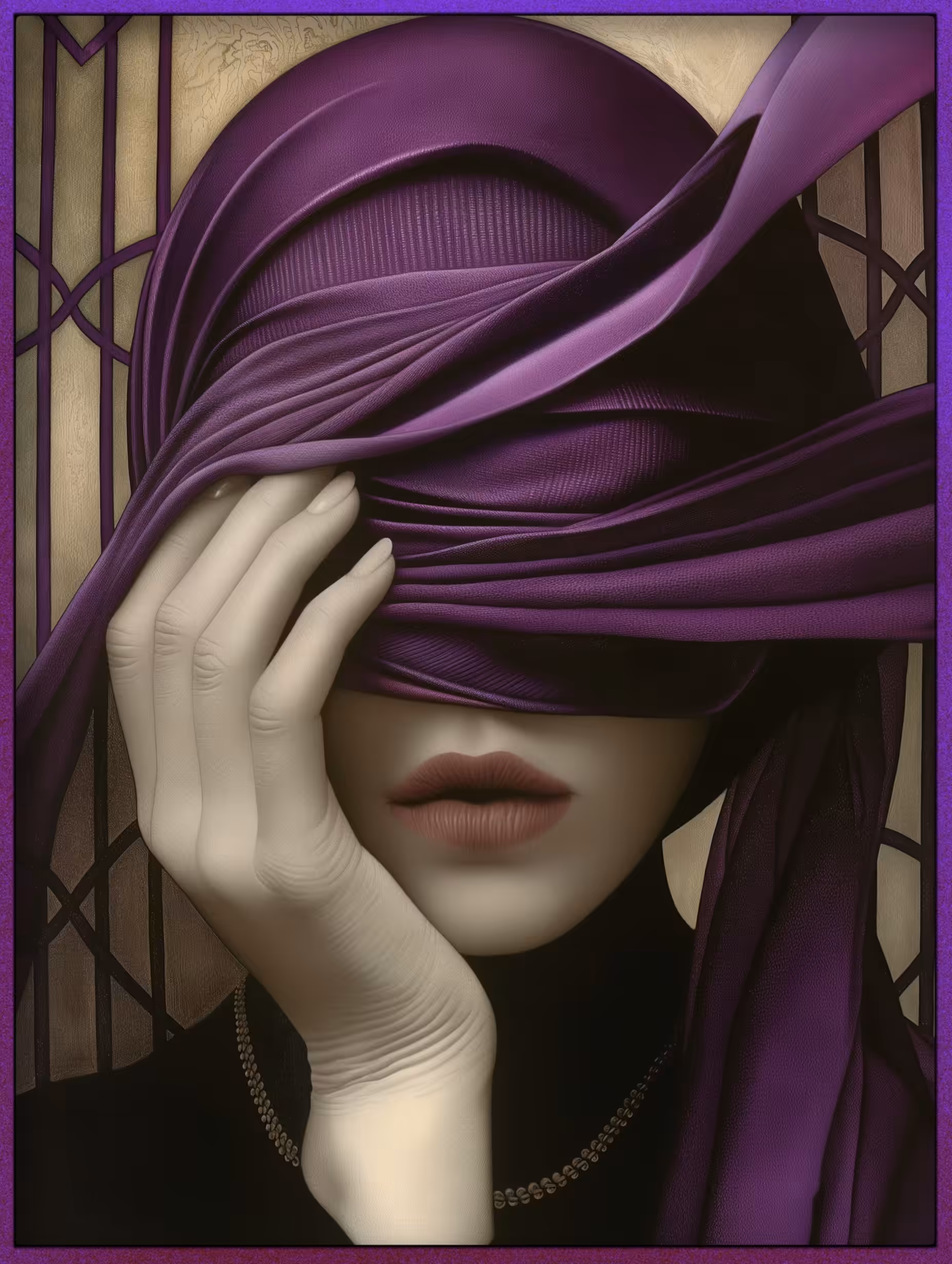 Portraits in Purple - Cassandra