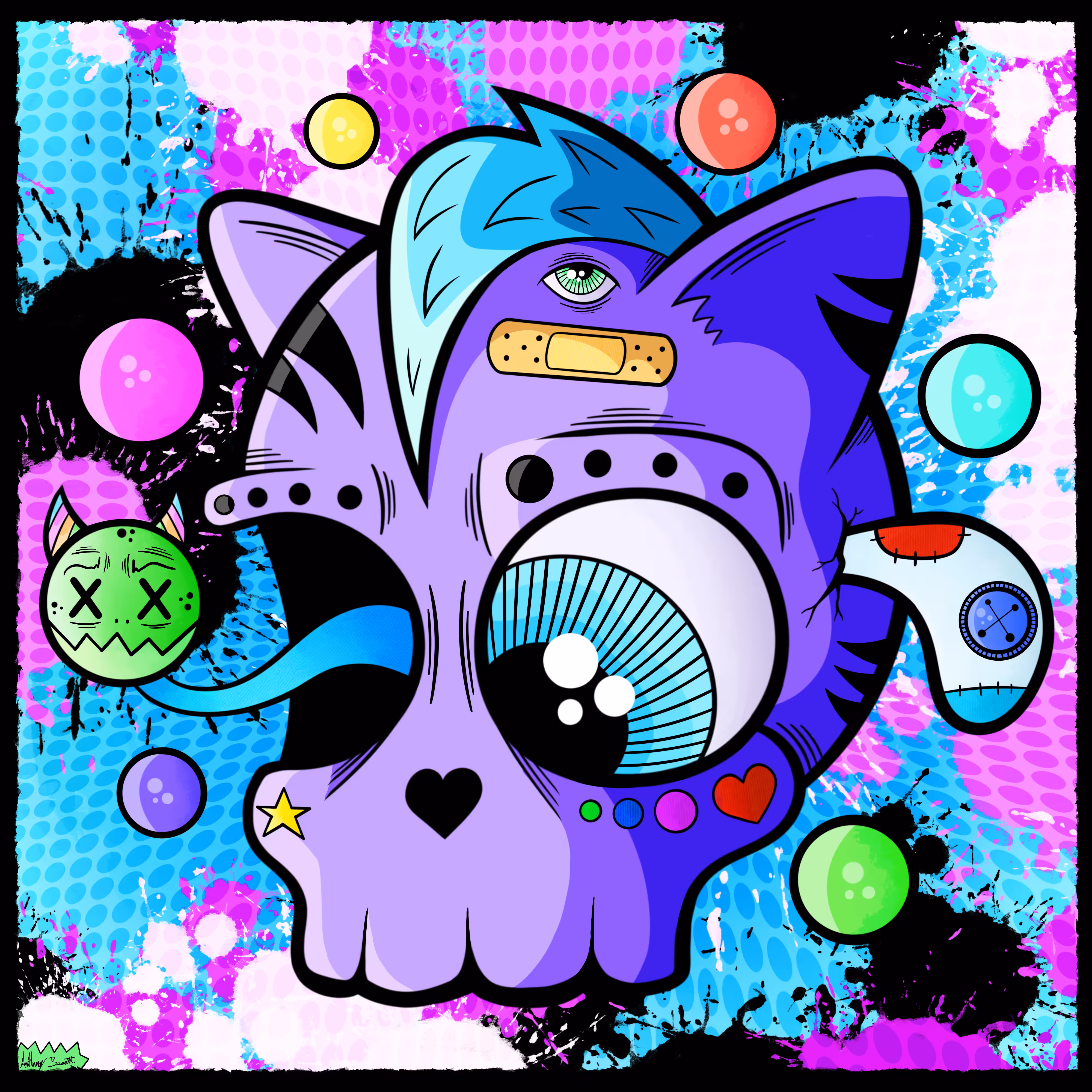 Planet Cat Skull