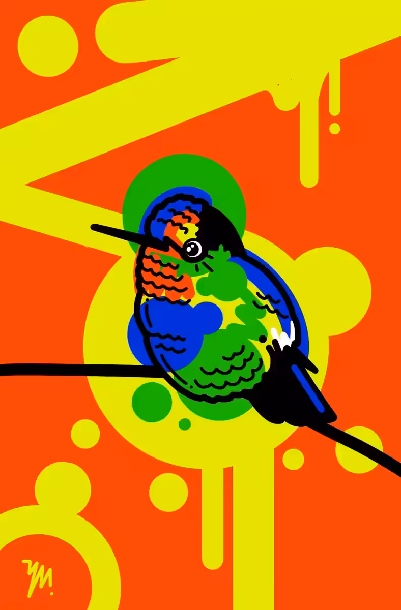 Fiery Hummingbird - Unordinary Palometas