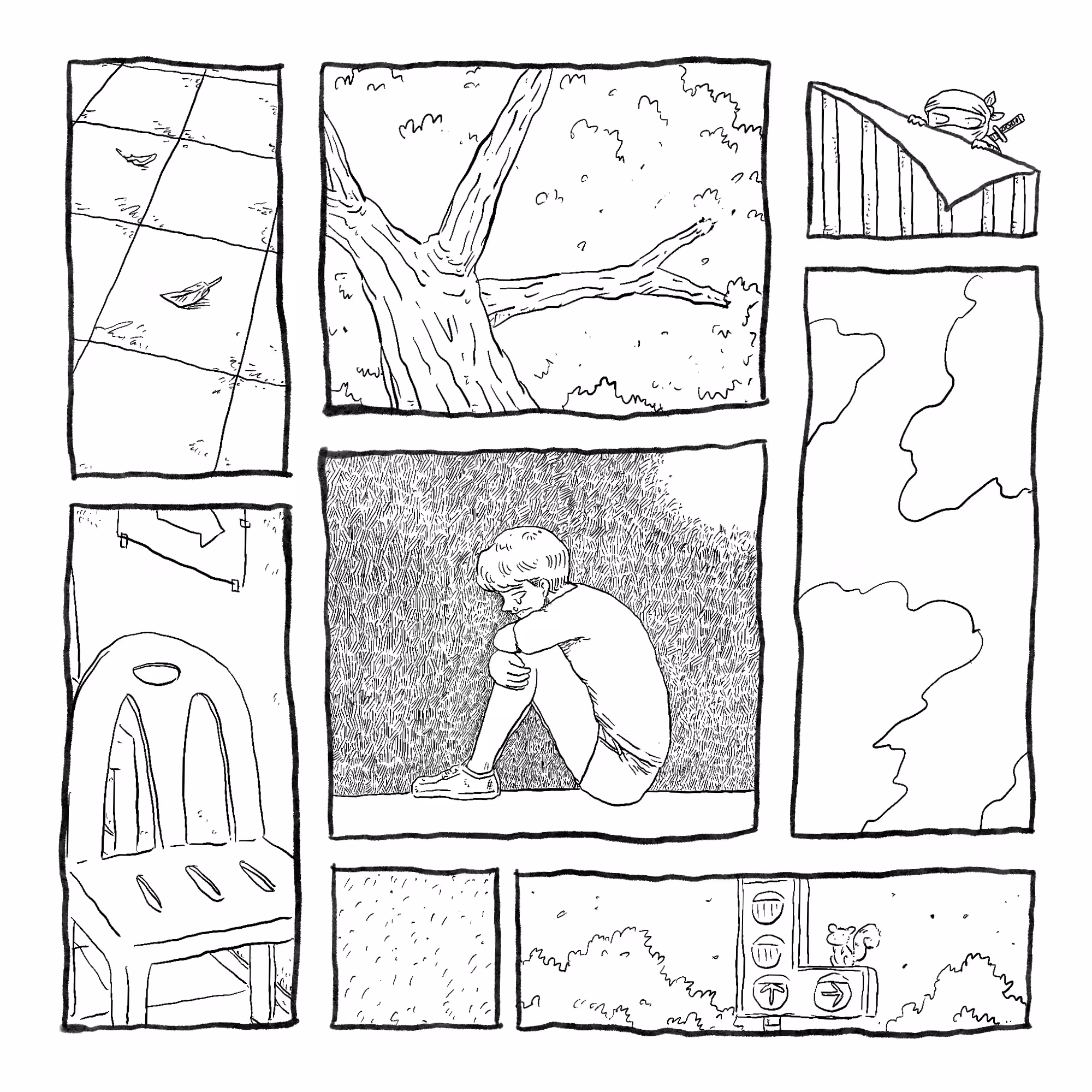 The Lonely Girl and The Watcher