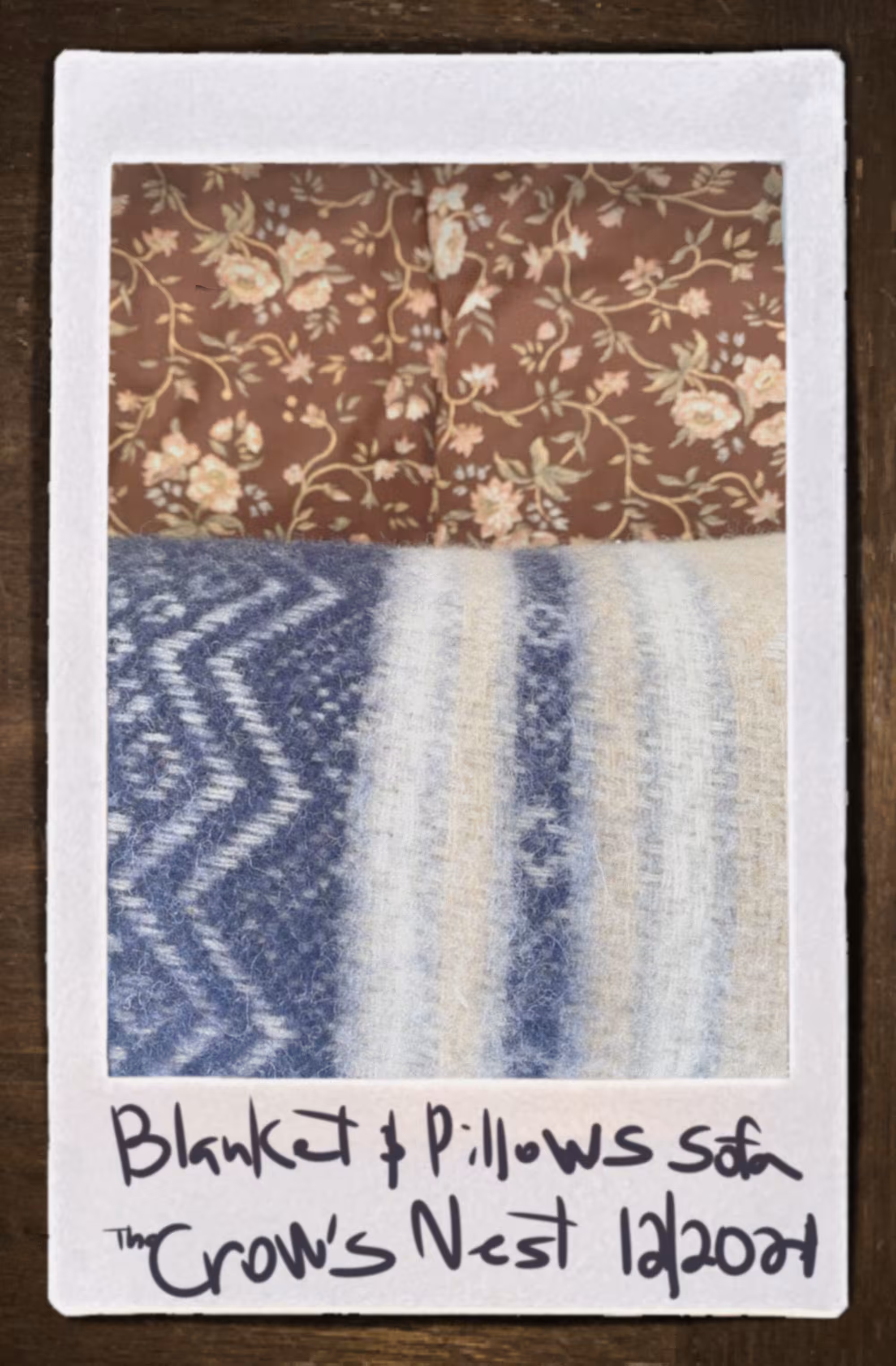 On the Surface #15 - Blanket & Pillows