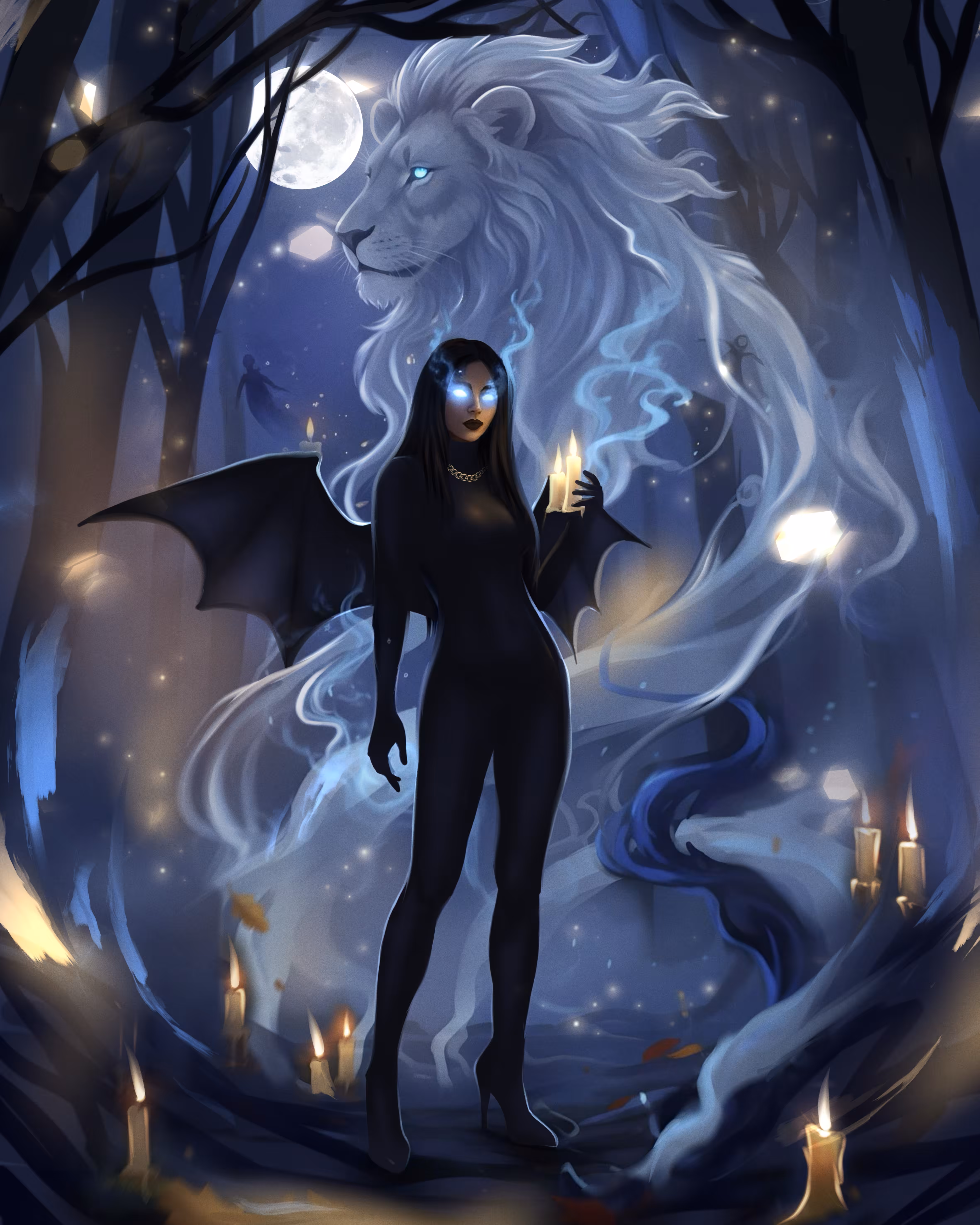 Spirit of the Nocturnal Lion