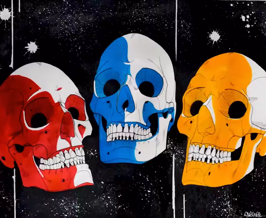 Proof Of Burn | Triadic Skulls