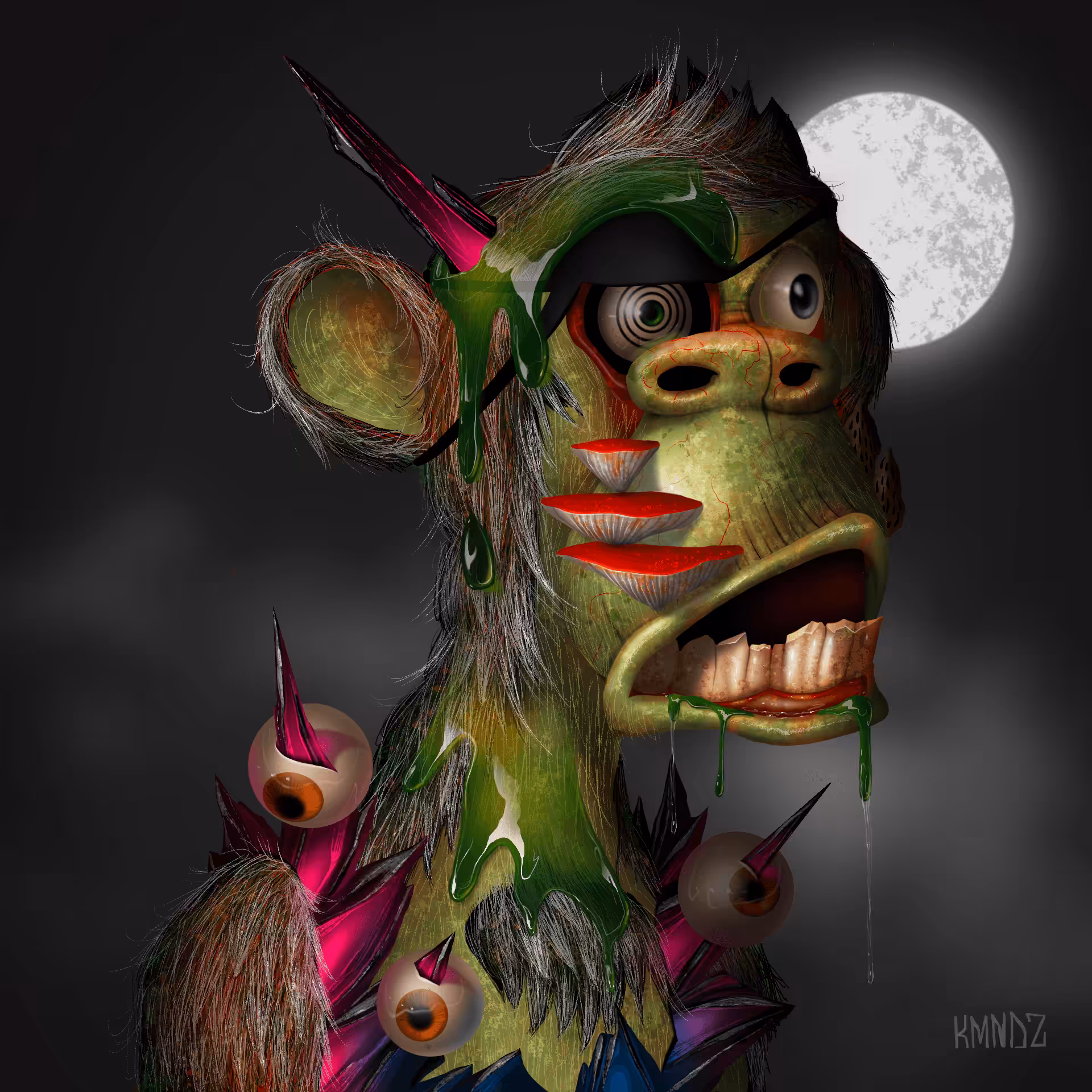 Mutant Brain Ape
