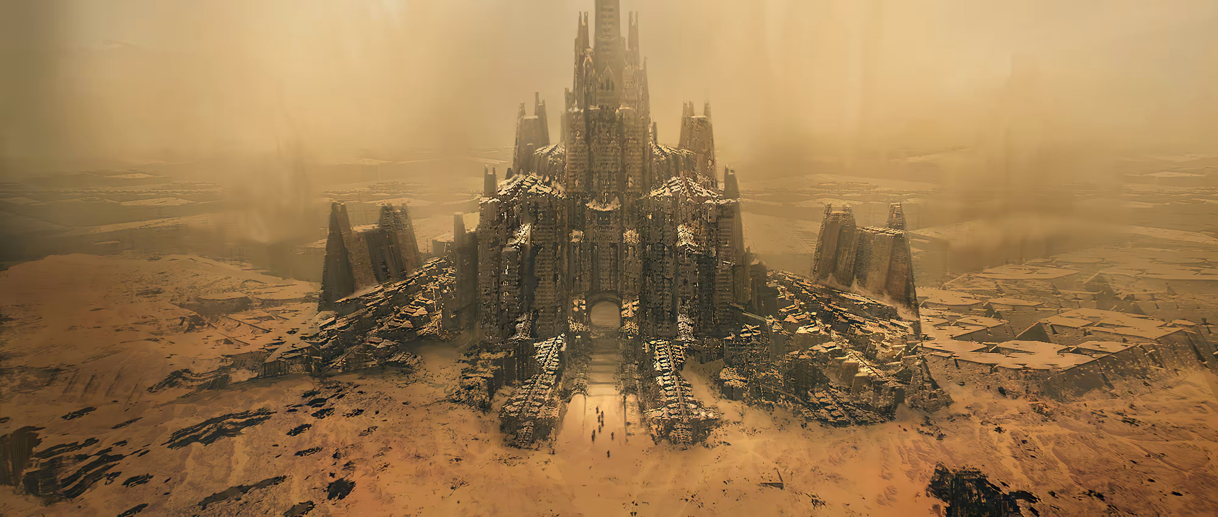 Crumbling city #1