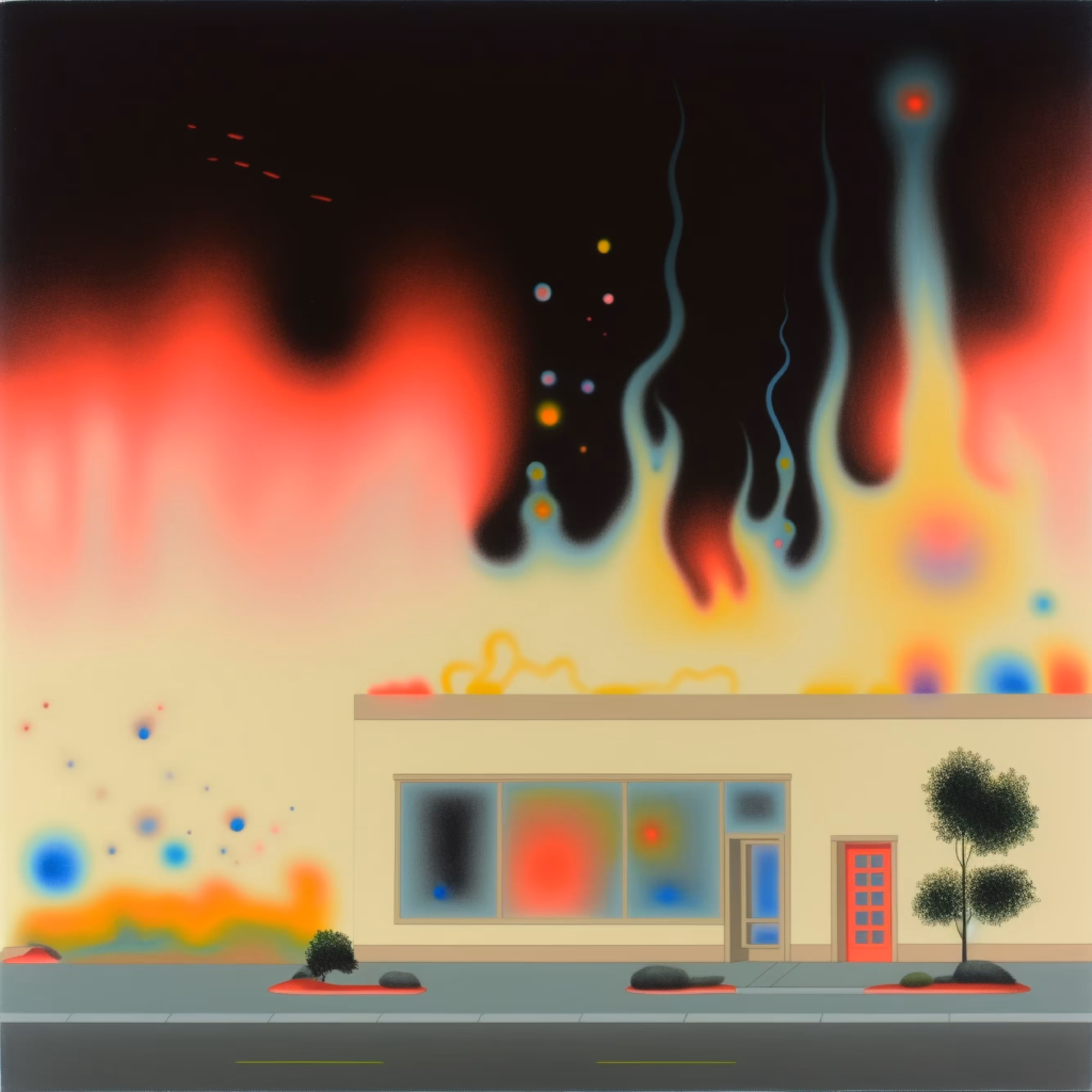 Colorful Flames Of Consciousness