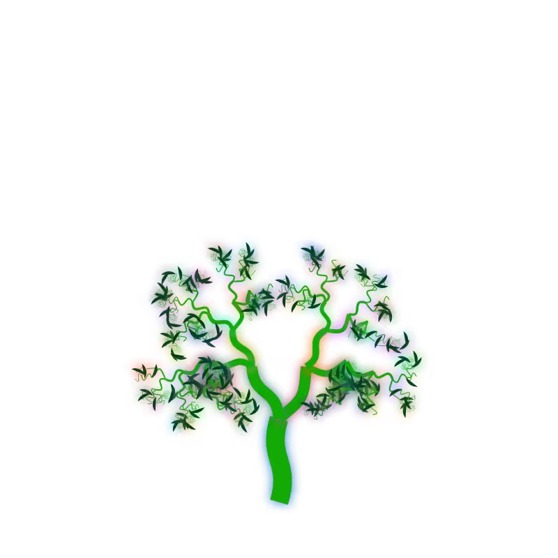 Generative Fractal Tree #15