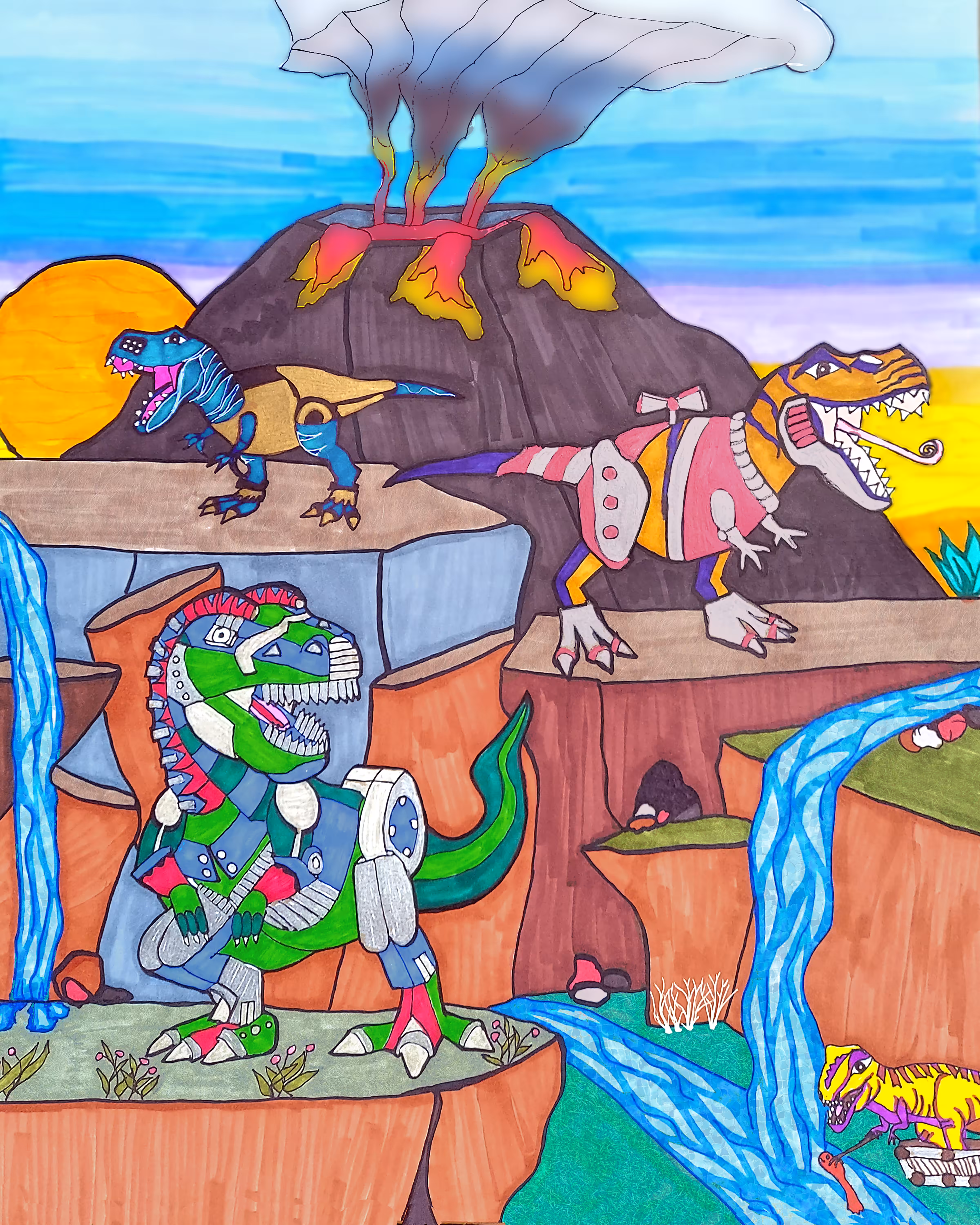 T-Rex Robots 