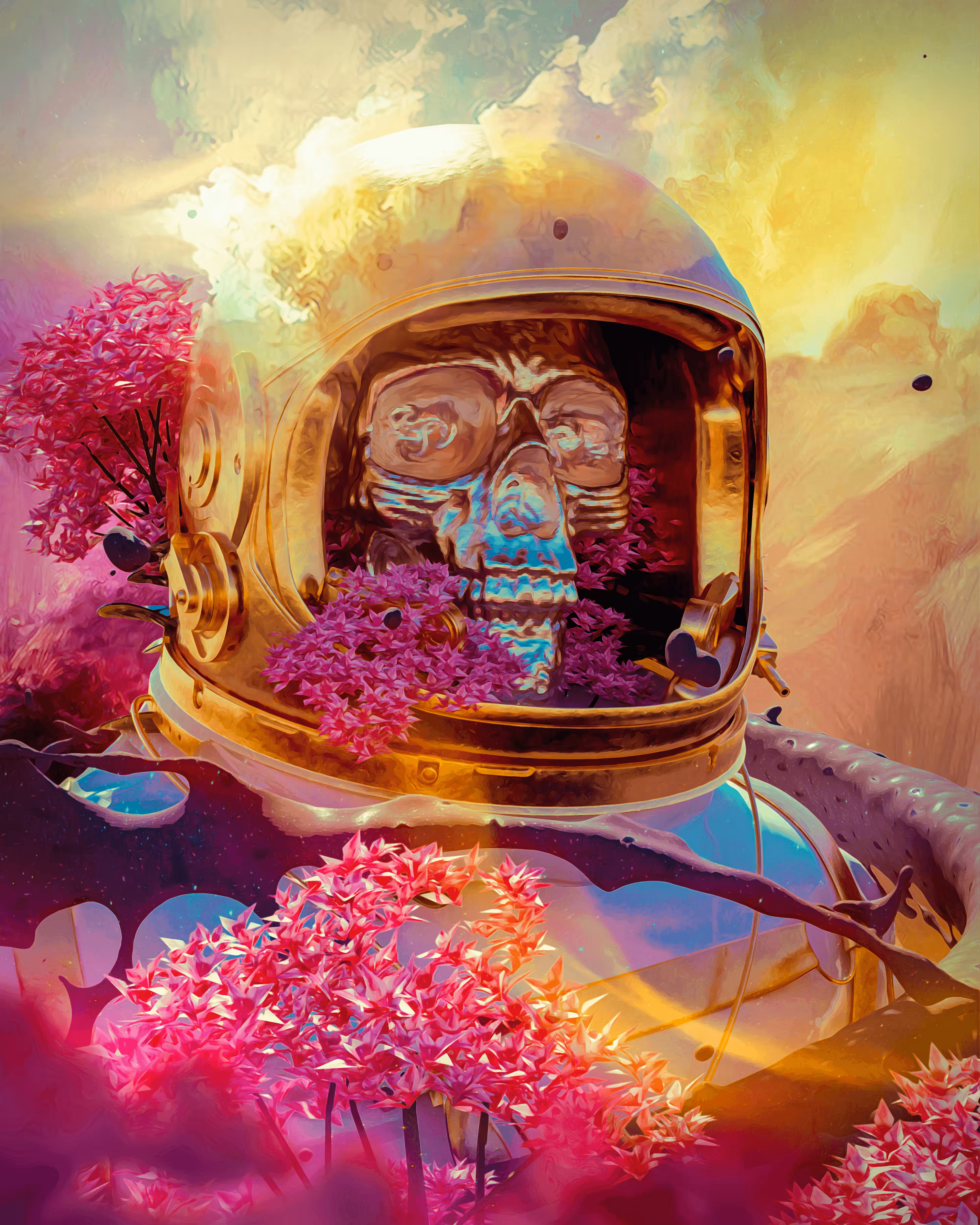 Golden bloom