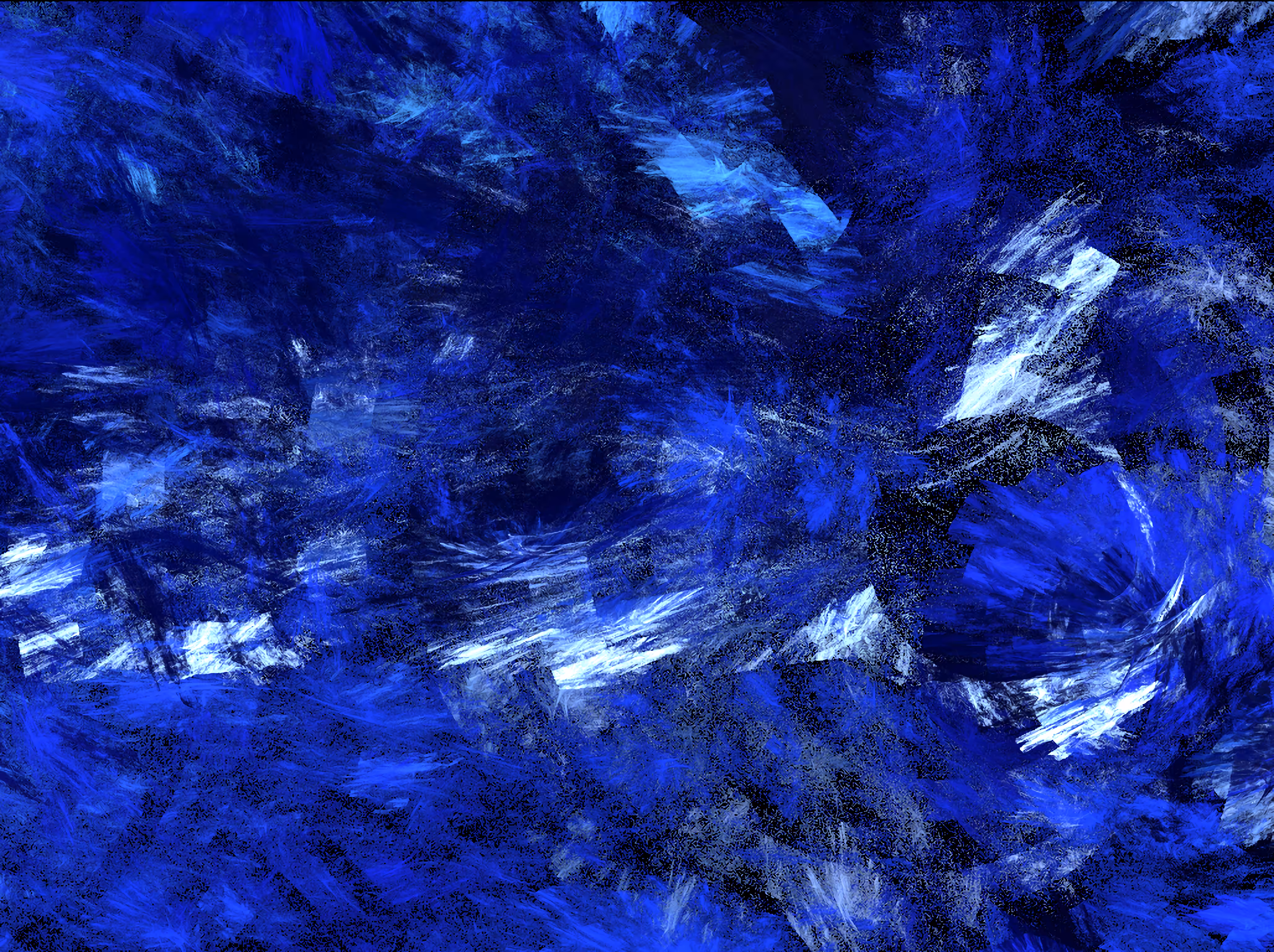 Raw Fractal Series - #092 - Blue Shift