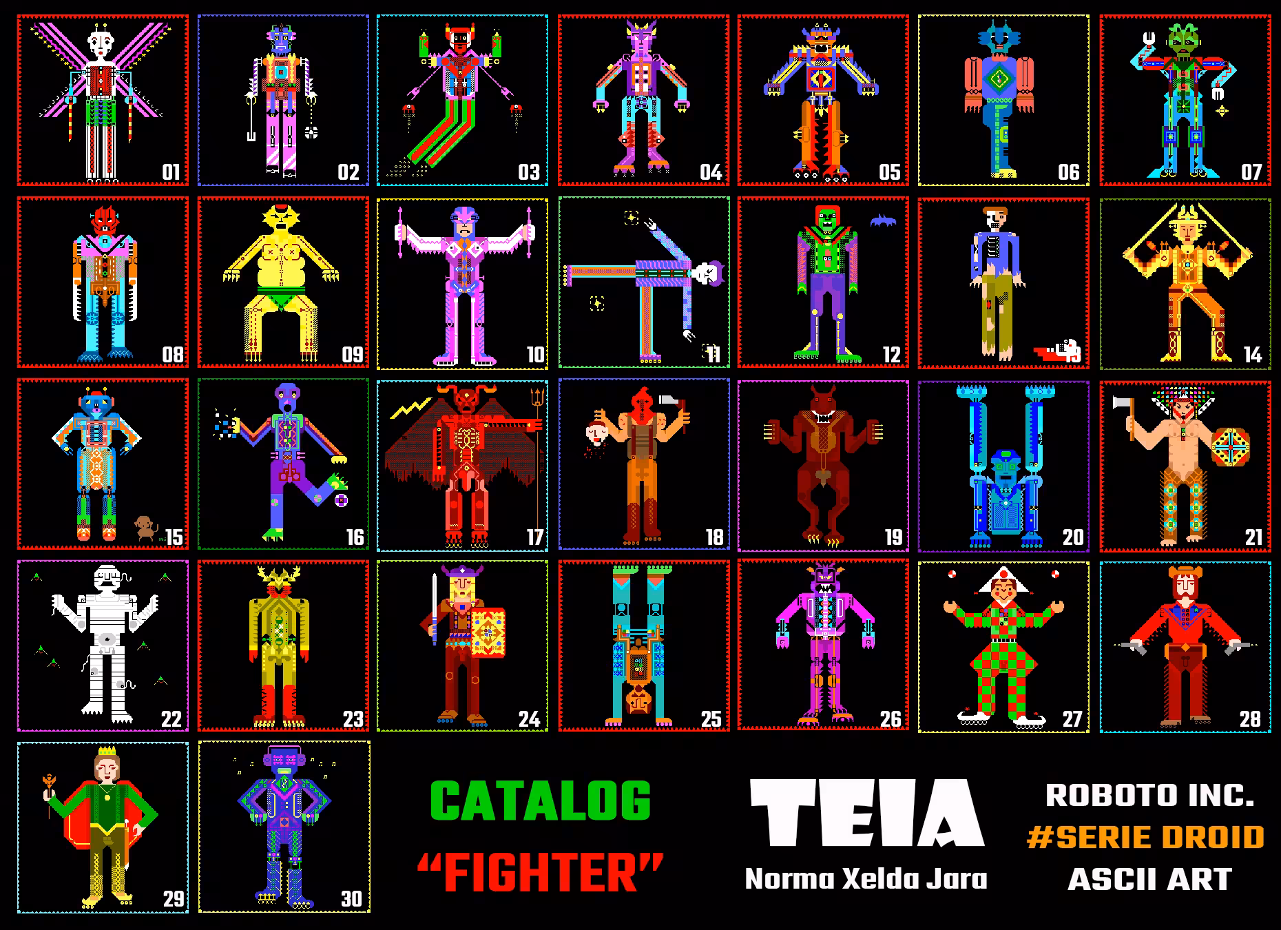  "Fighters" Droid Collectible Series Catalog