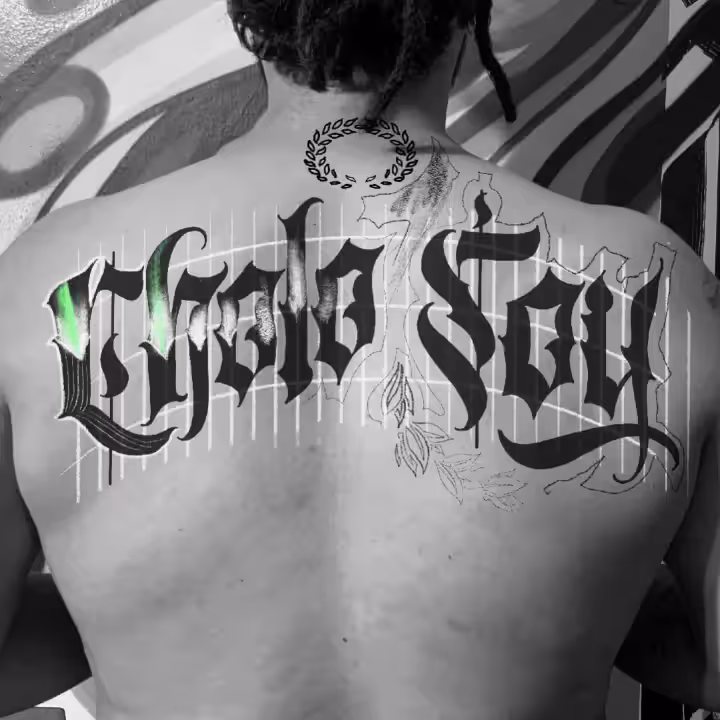 Lettering Cholo