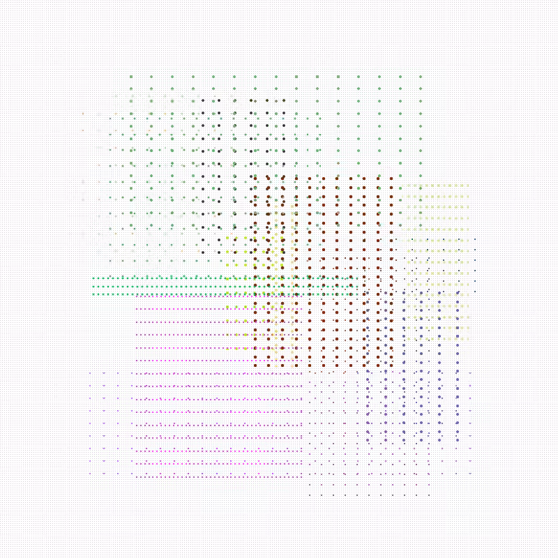 pointillist patchwork #33