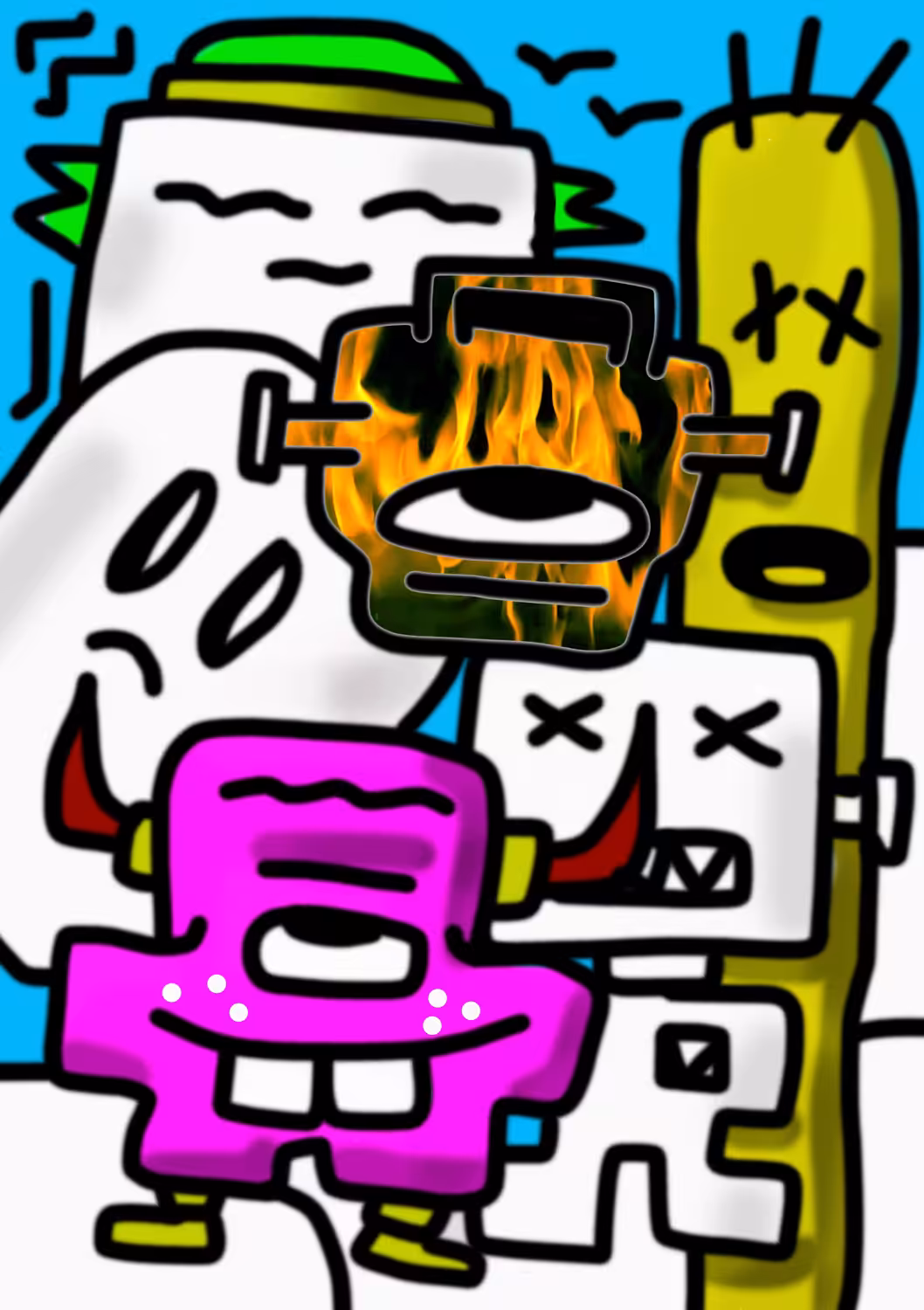 50 MONSTERS COPIES MAKE ME FAMOUS