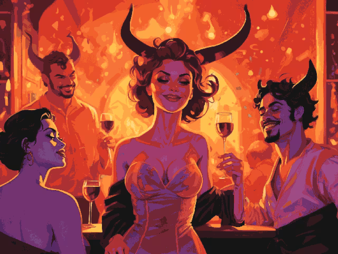 Devils at the Bar