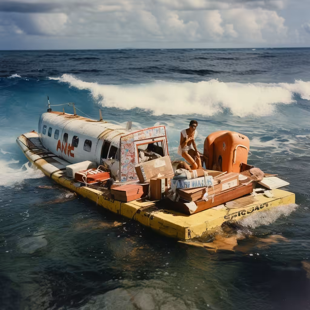 90 Miles: #314 Plane Boat