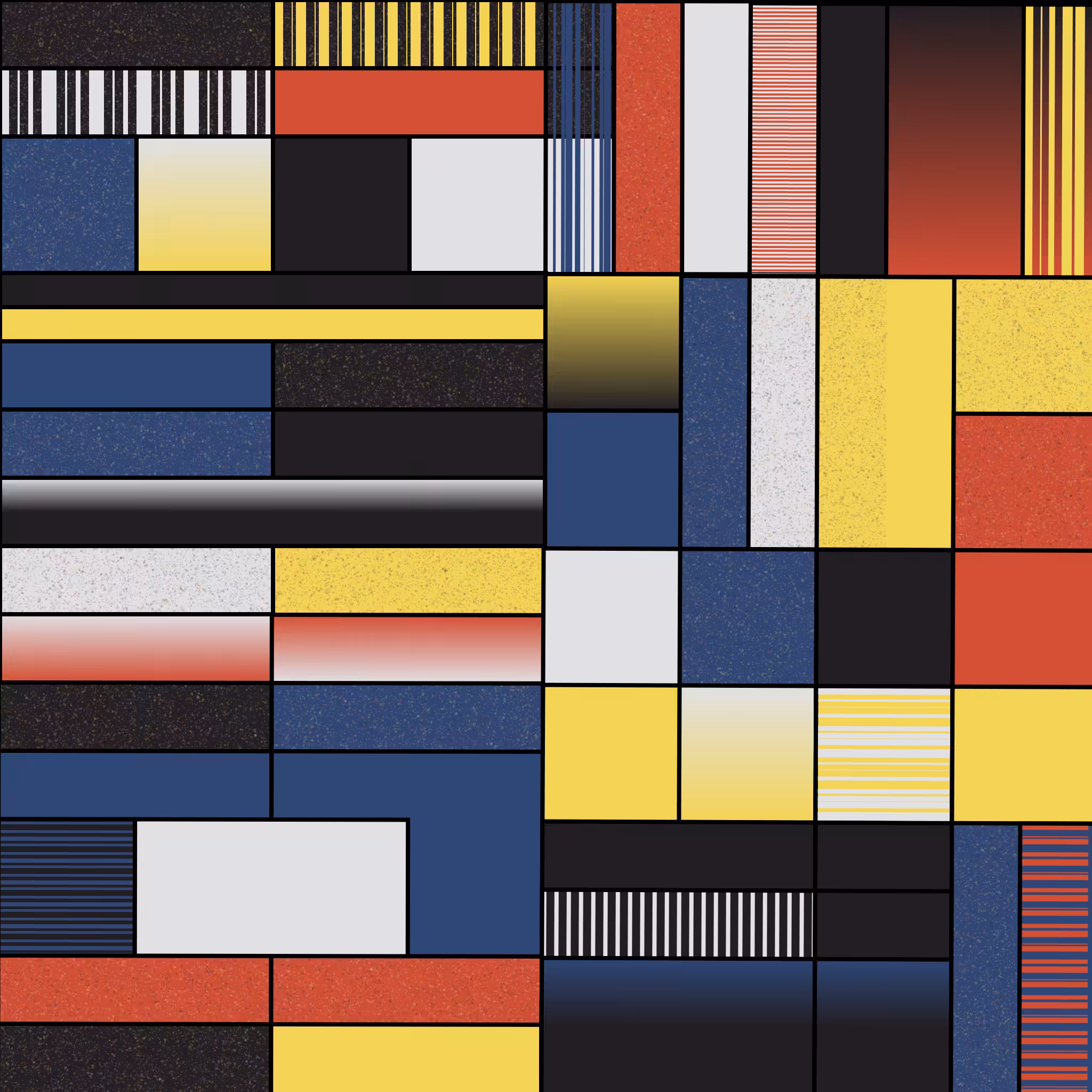 Agricultural Landscapes - Mondrian Edition #25