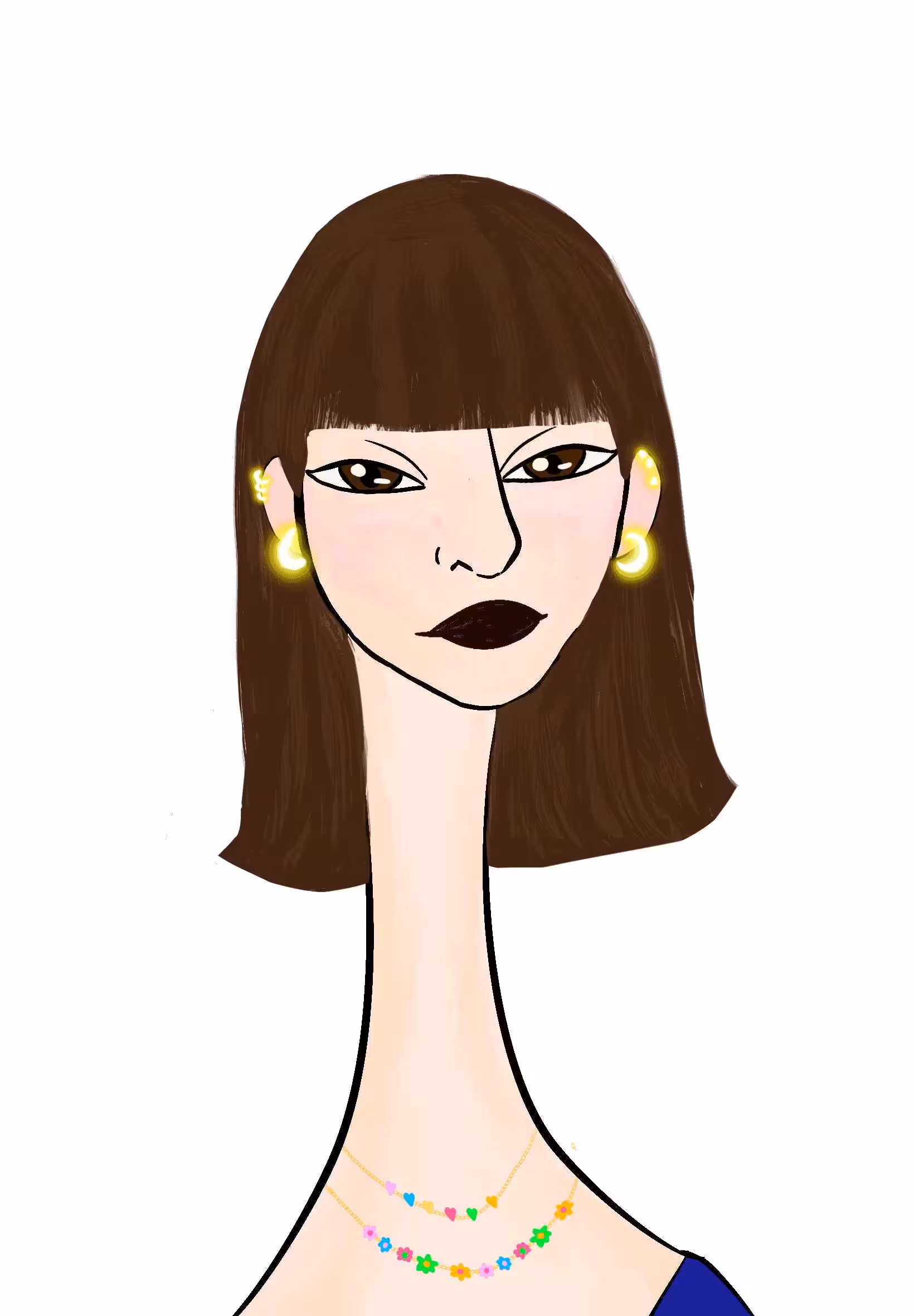 Long Neckie Ladies: Long Neckie Lady #2271